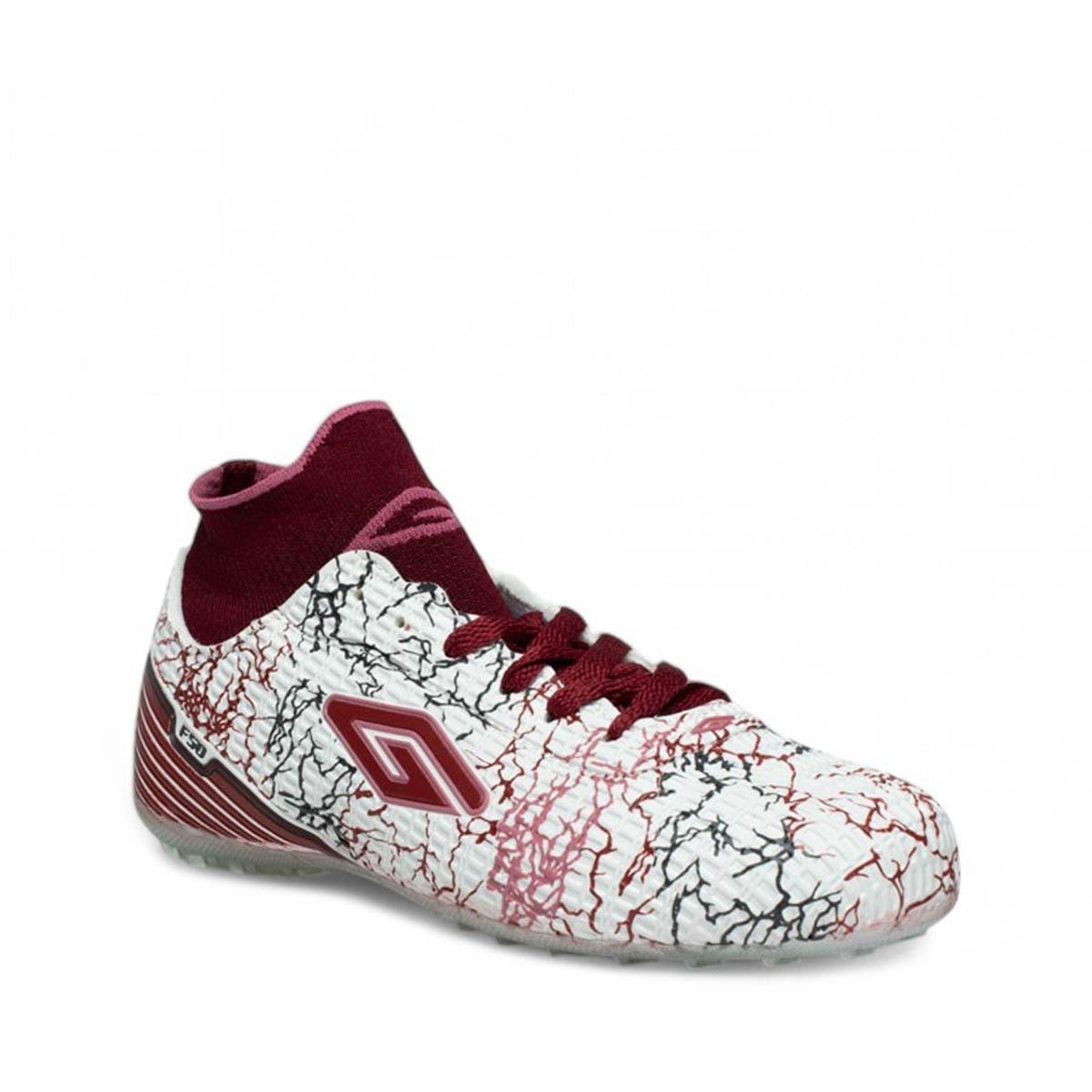 DuganaDugana Garson F50 Halı Saha Beyaz Bordo