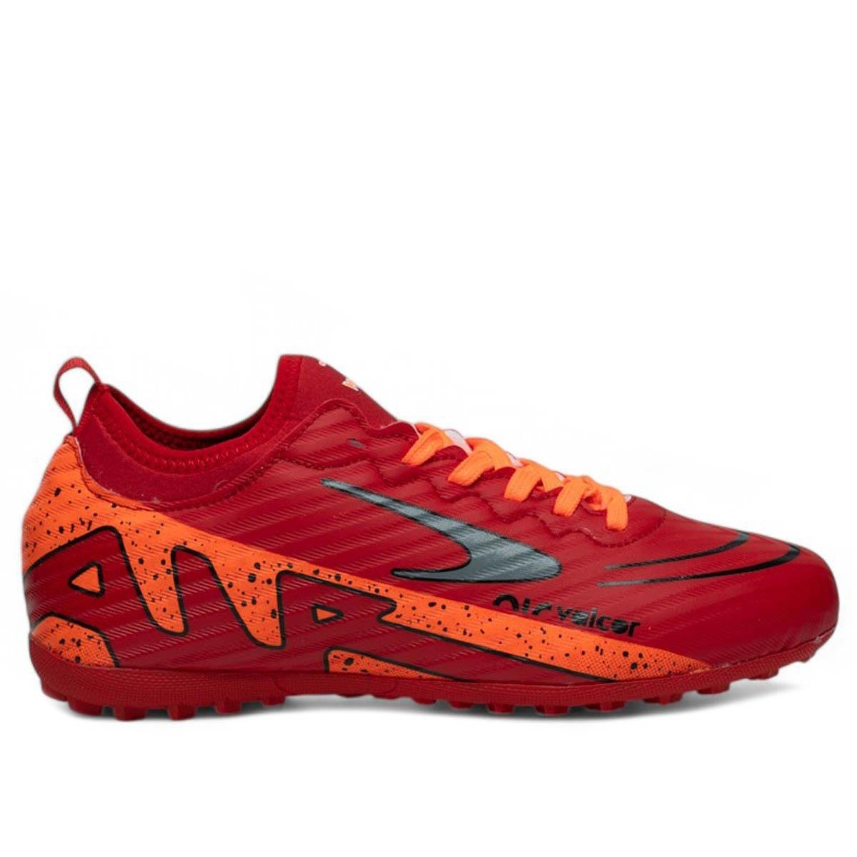 DuganaValcor Erkek Aır Halı Saha Kırmızı Turuncu