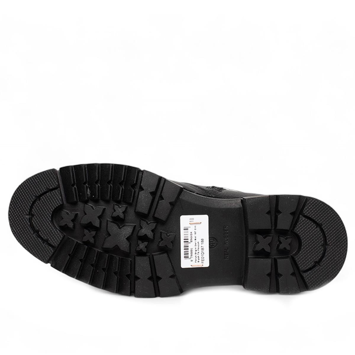 Faruk EnginFaruk Engin Deri Bot 187 Cilt Siyah Tb.Kauçuk