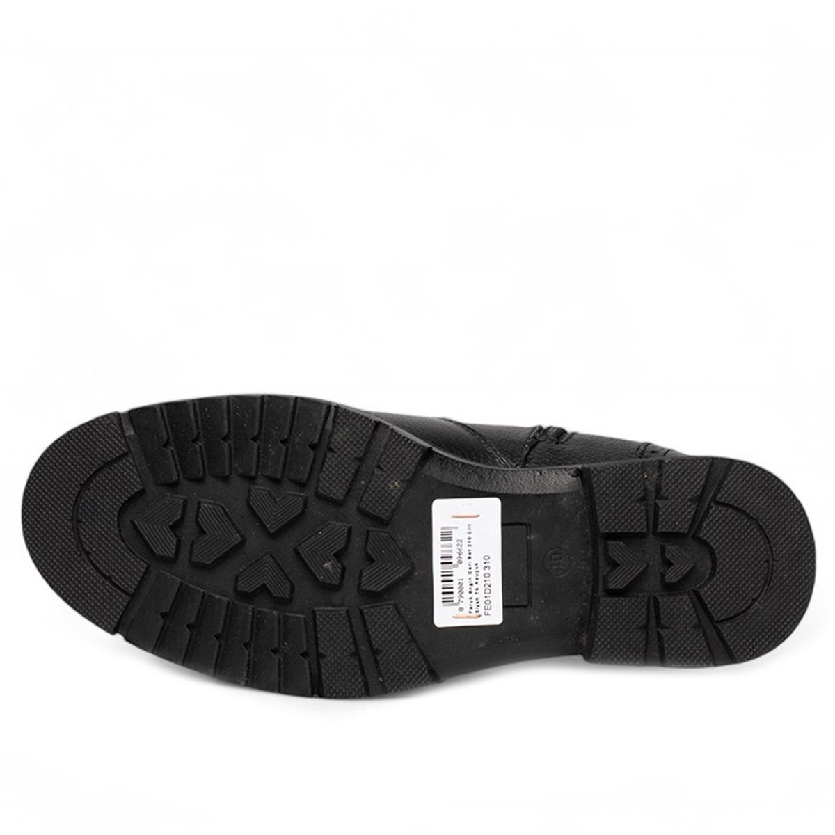 Faruk EnginFaruk Engin Deri Bot 210 Cilt Siyah Tb.Kauçuk