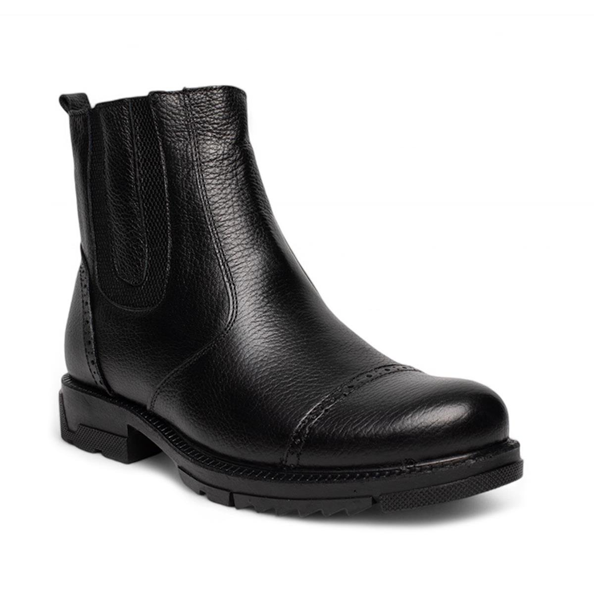 Faruk EnginFaruk Engin Deri Bot 210 Cilt Siyah Tb.Kauçuk