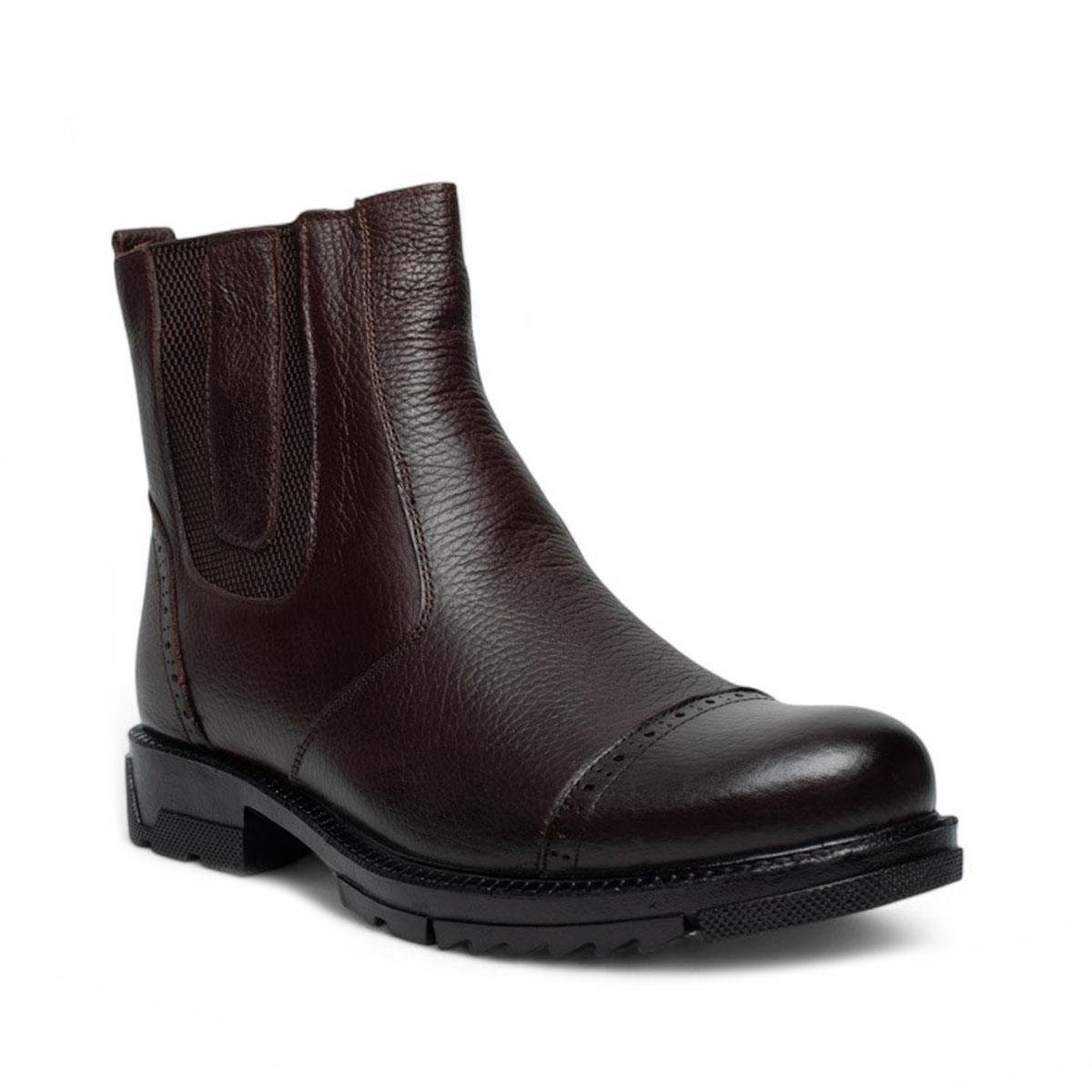 Faruk EnginFaruk Engin Deri Bot 210 Cilt Kahve Mastr Tb Kaucuk