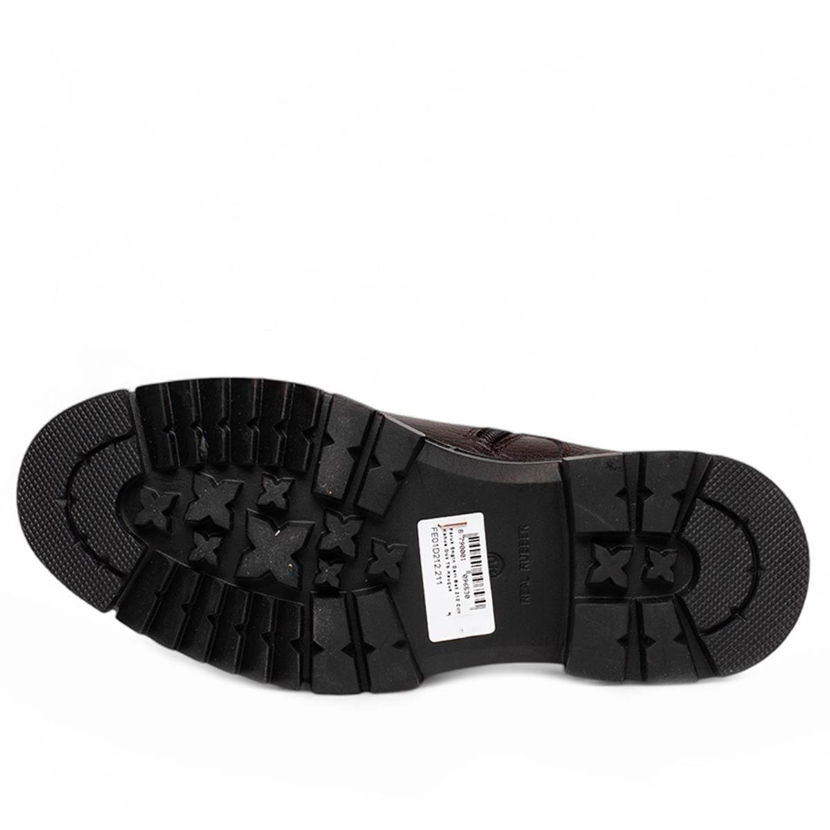 Faruk EnginFaruk Engin Deri Bot 212 Cilt Kahve Düz Tb.Kauçuk