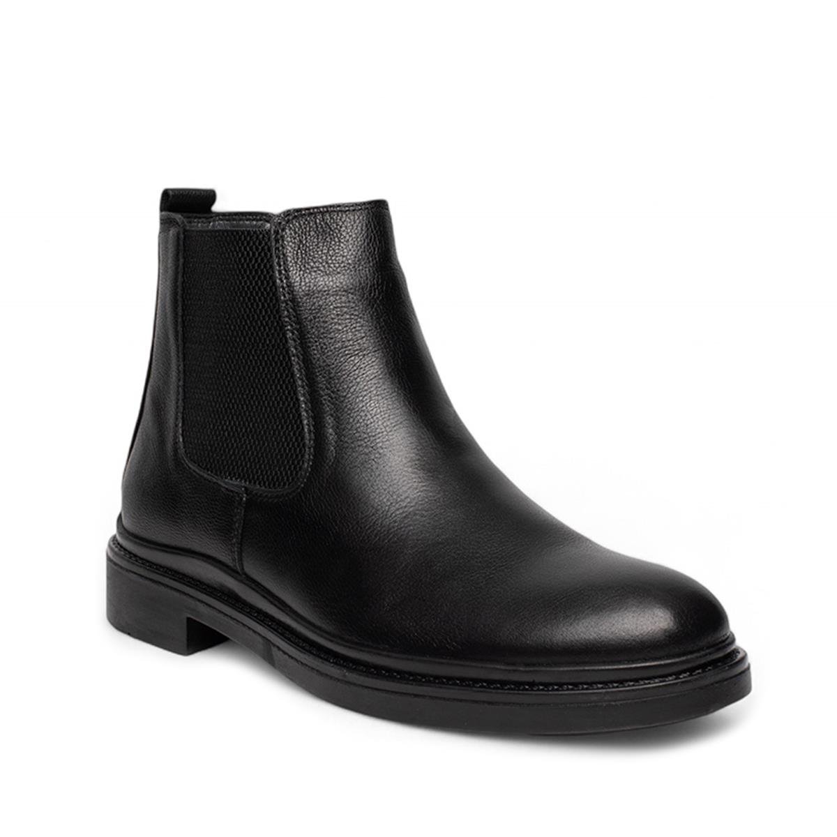 Faruk EnginFaruk Engin Deri Bot 213 Cilt Siyah Tb.Kauçuk