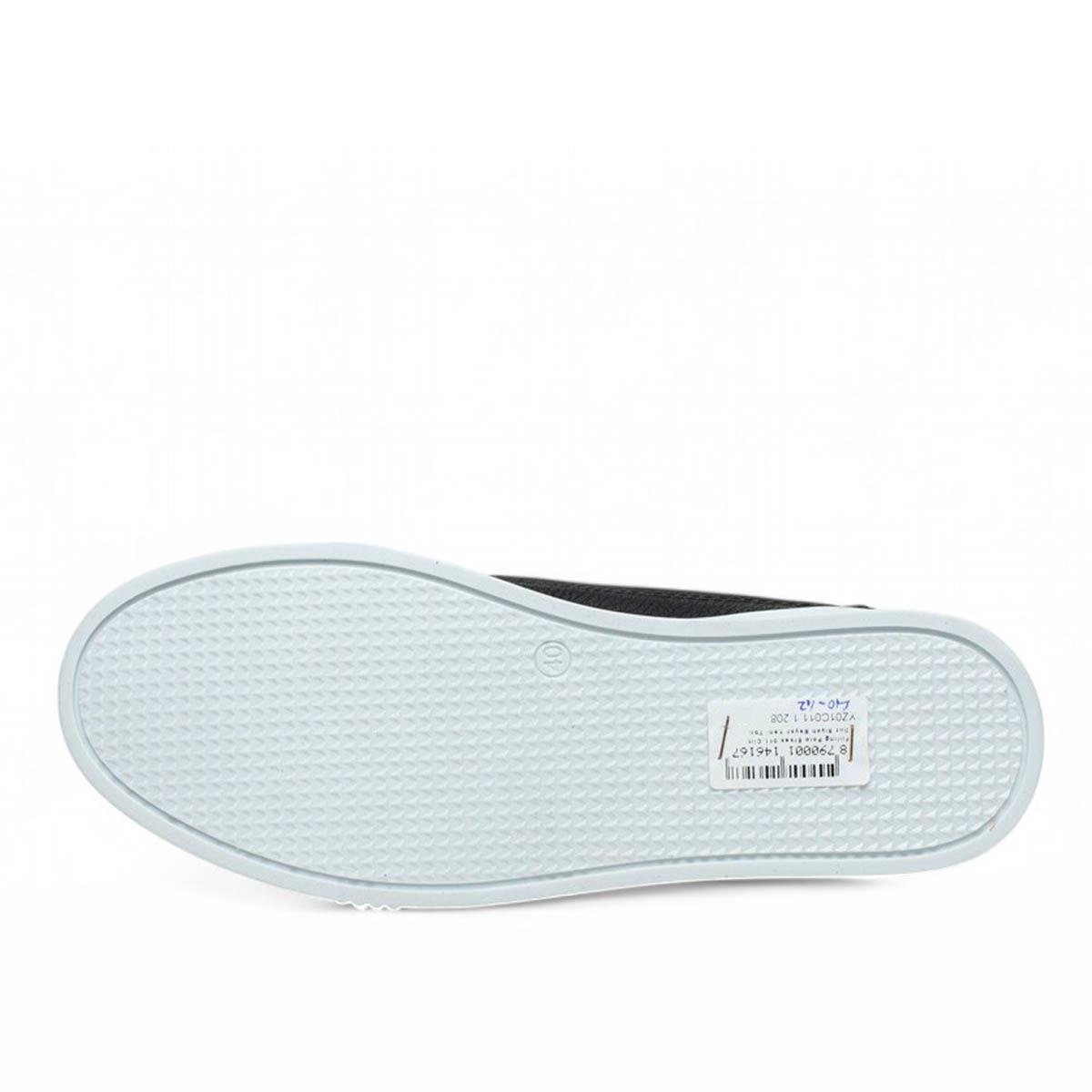 Fıllıng PoloFilling Polo Erkek 011 Cilt Düz Siyah Beyaz Yeni Tbn 40-42