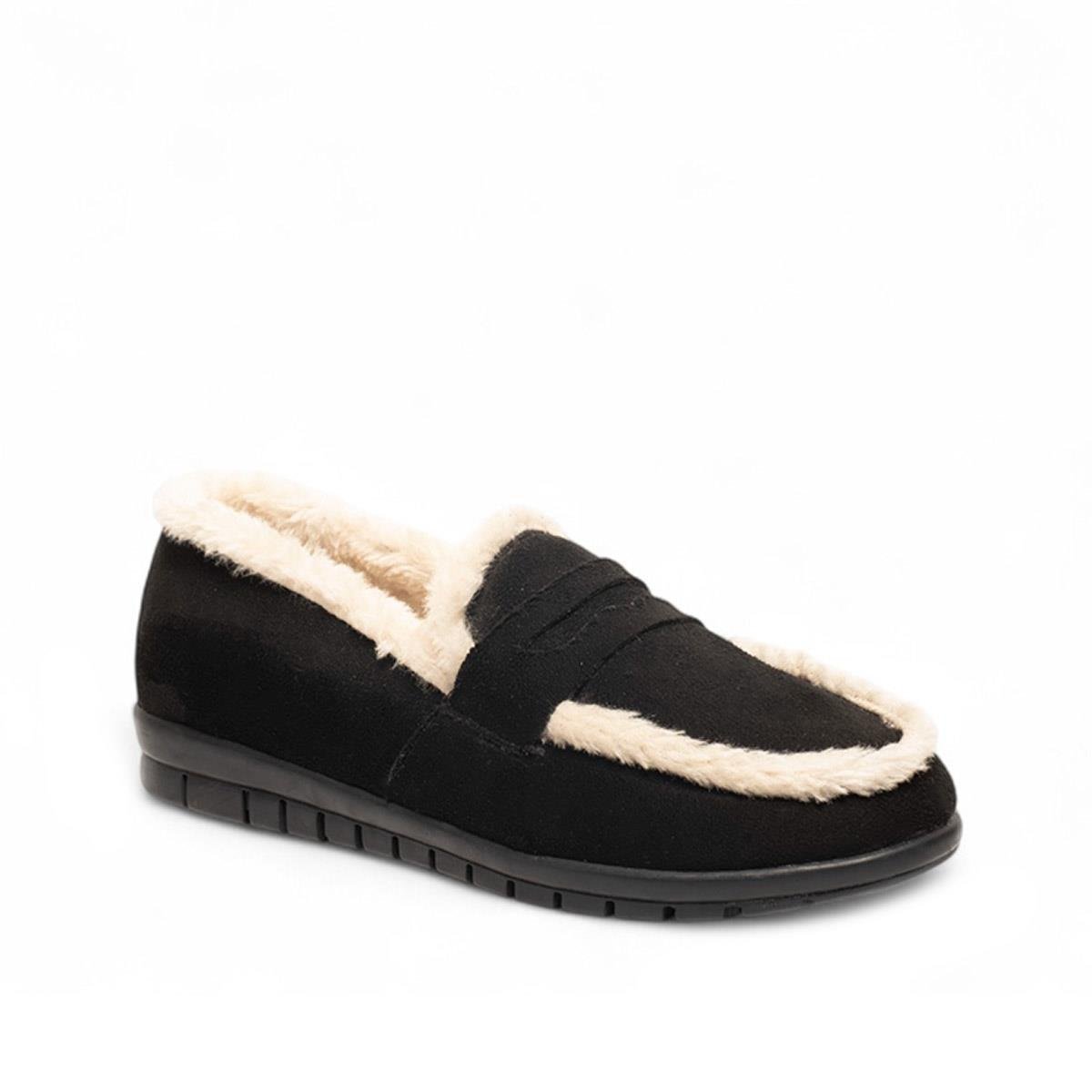 Genel MarkalarGenel Zenne Ayakkabı Kürklü 802 Süet Siyah