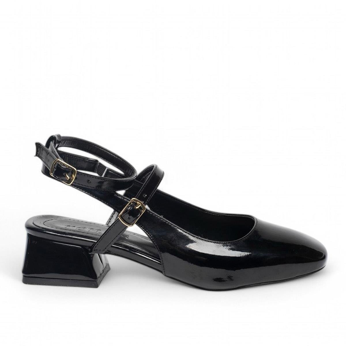 Genel MarkalarGenel Zenne Günlük Topuklu Ayakkabı 5190 Rugan Siyah