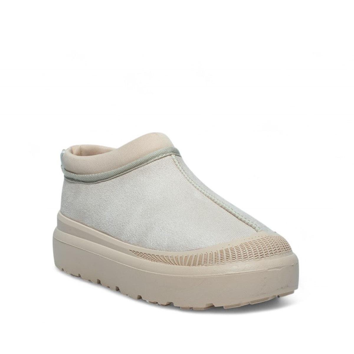 GlıeseGlıese Zenne Kısa Bot Ugg-04 Nubuk Krem