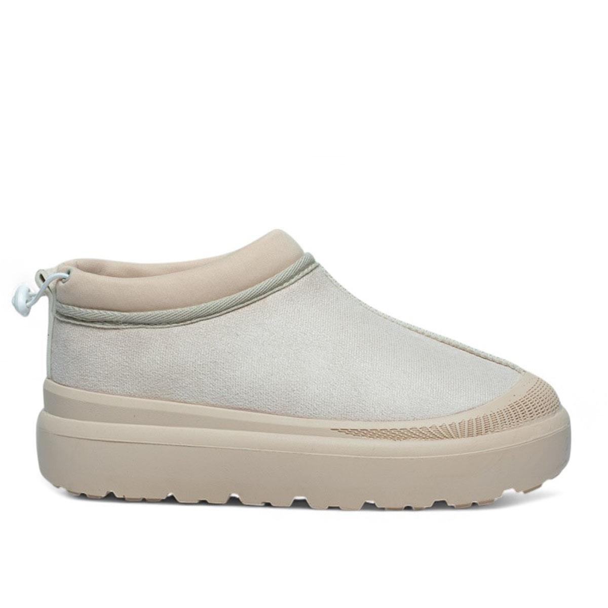 GlıeseGlıese Zenne Kısa Bot Ugg-04 Nubuk Krem