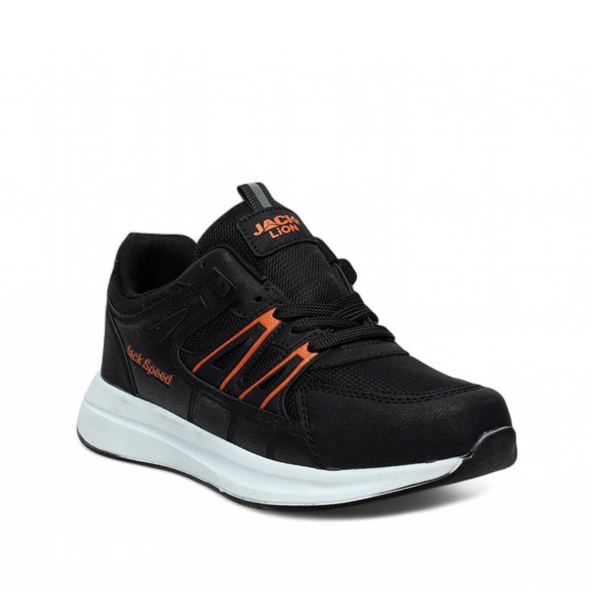 Jack LıonJack Lion Erkek J43 Anorak Siyah Turuncu