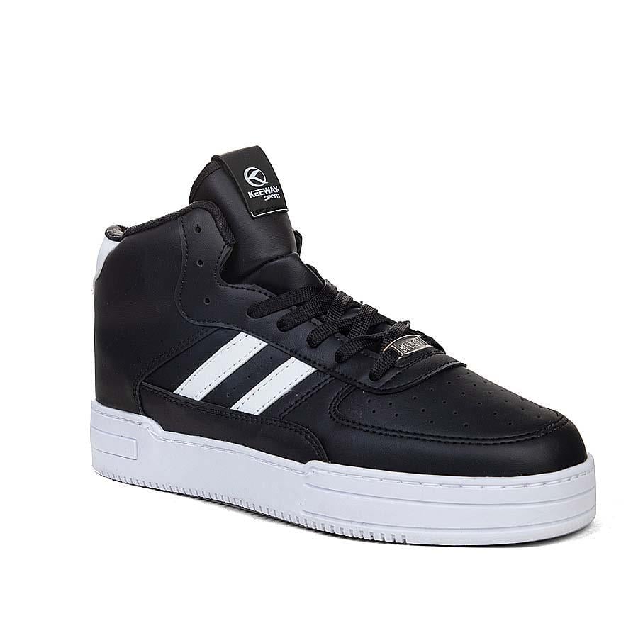 KeewayKeeway Erkek Basket 723 Cilt Siyah Beyaz