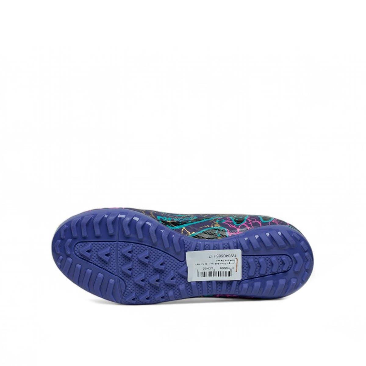 LaligaLaliga Filet 565 Halı Saha Mor Turkuaz Desen