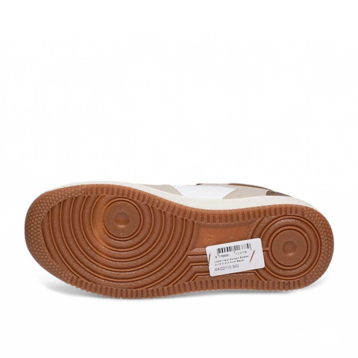 LambırlentLambirlent Garson Basket 2110-2 Cilt Kum Beyaz