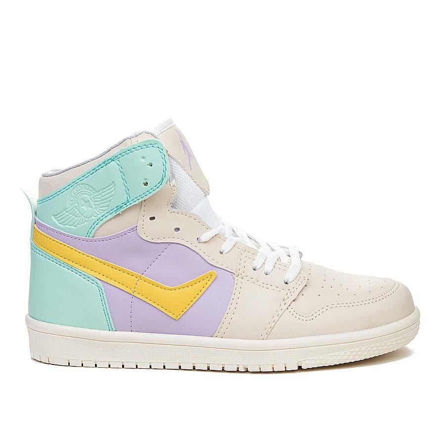 LambırlentLambırlent Garson Basket 8070-21 Cilt Krem Mor Sarı