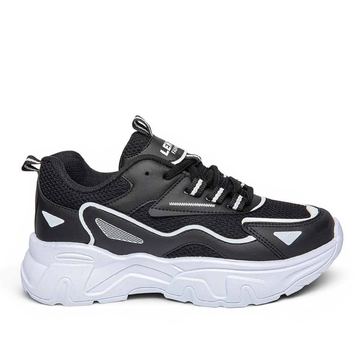 LentoLento Garson A-47 Anorak Siyah Beyaz