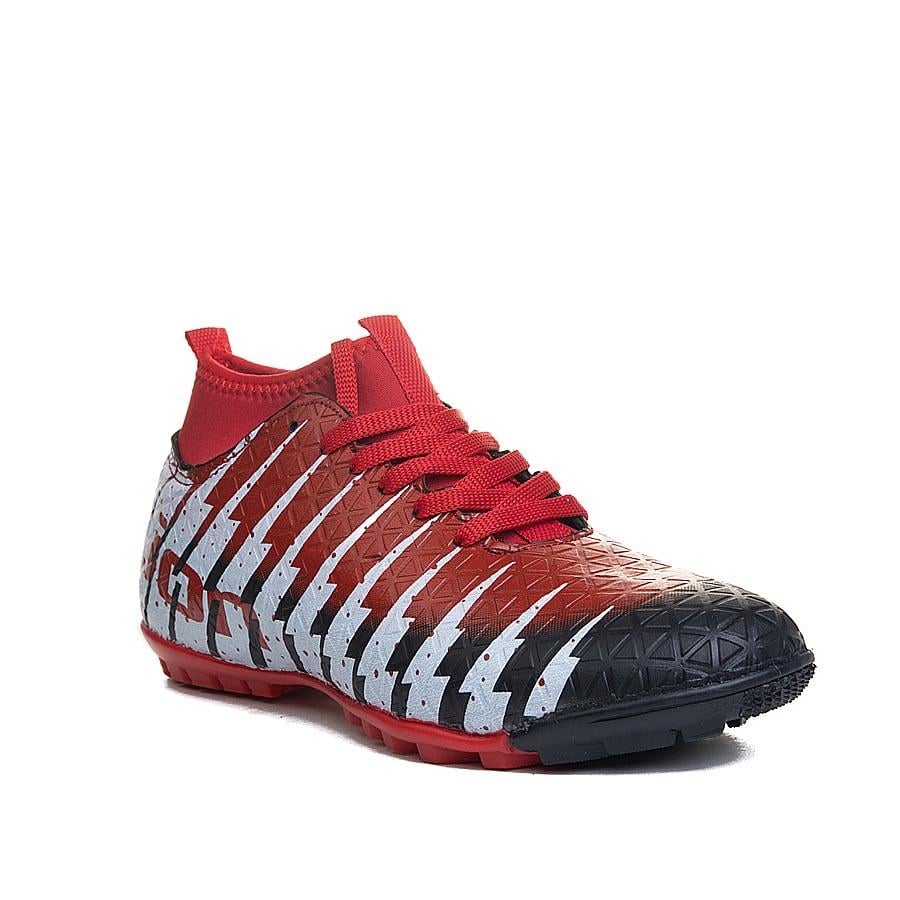 LionLion Erkek 1453 Halı Saha Siyah Kırmızı