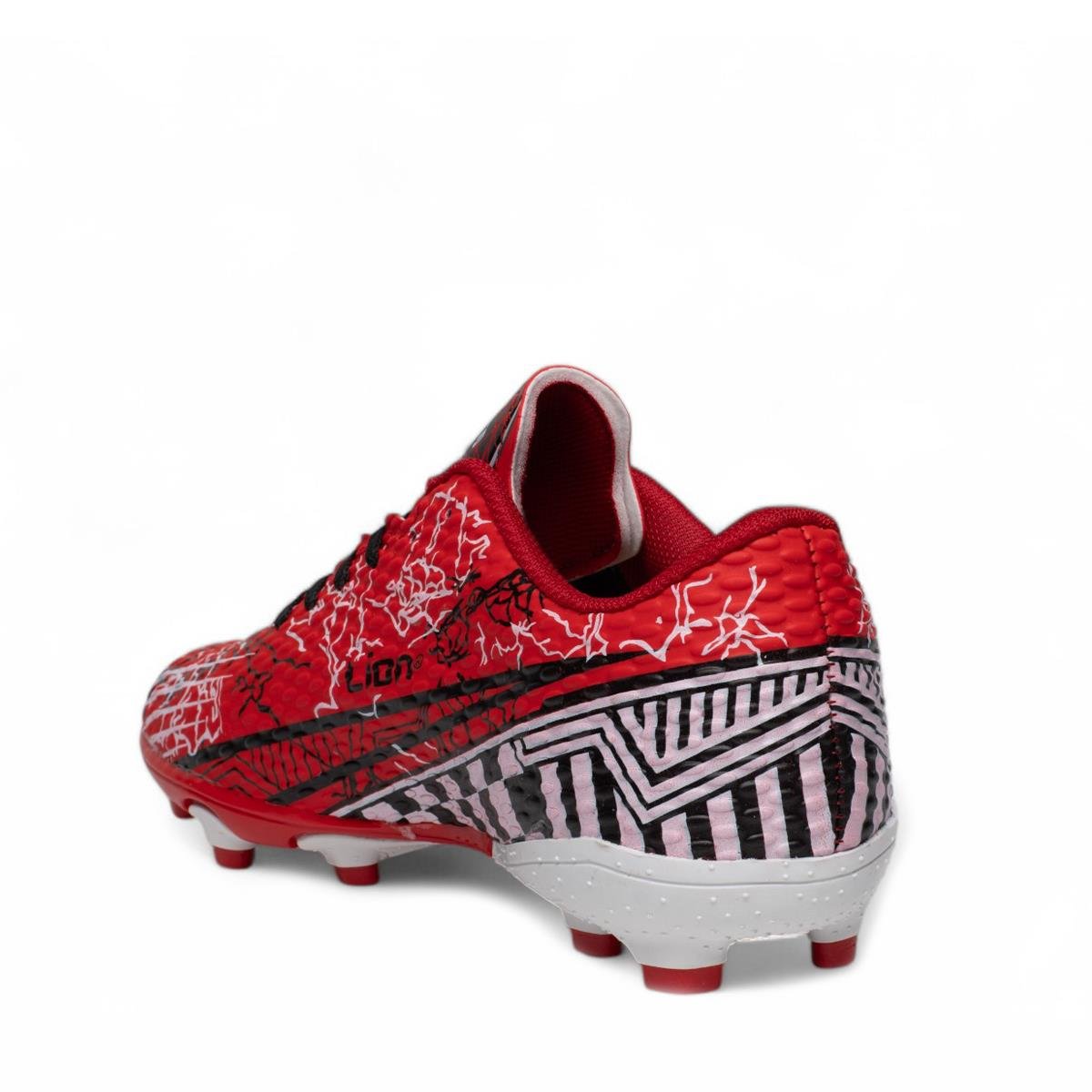 LionLion Erkek 624 Krampon Kırmızı Siyah
