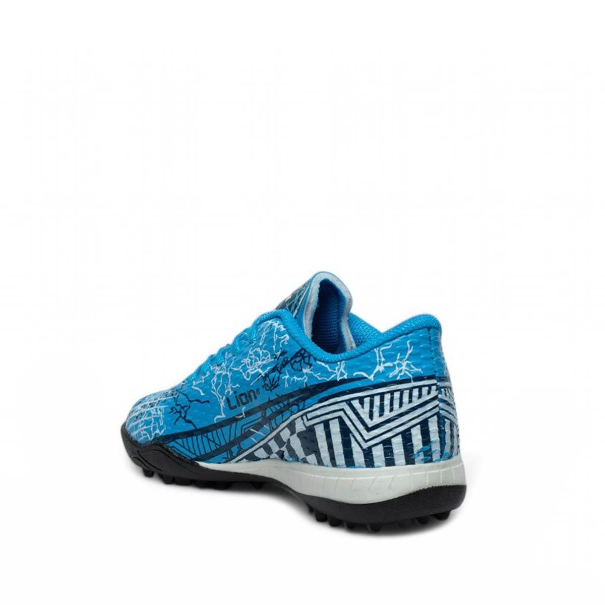 LionLion Filet 624-6 Halı Saha Turkuaz Lacivert