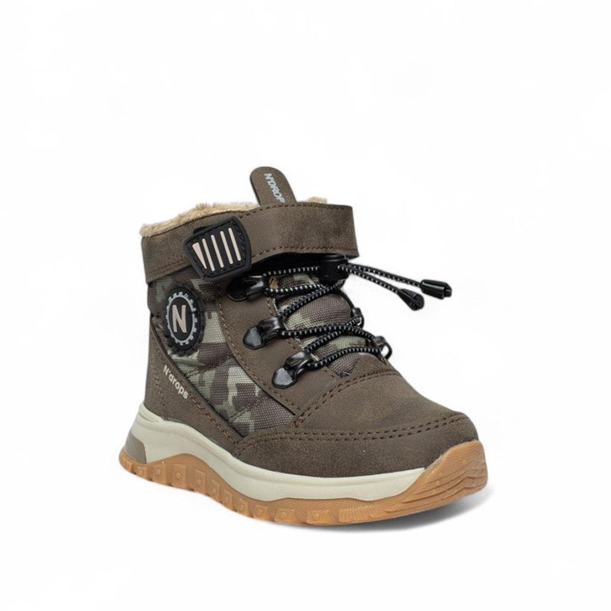 N-DropsNdrops Patik Bot 015 Cilt Denye Vizon Bej