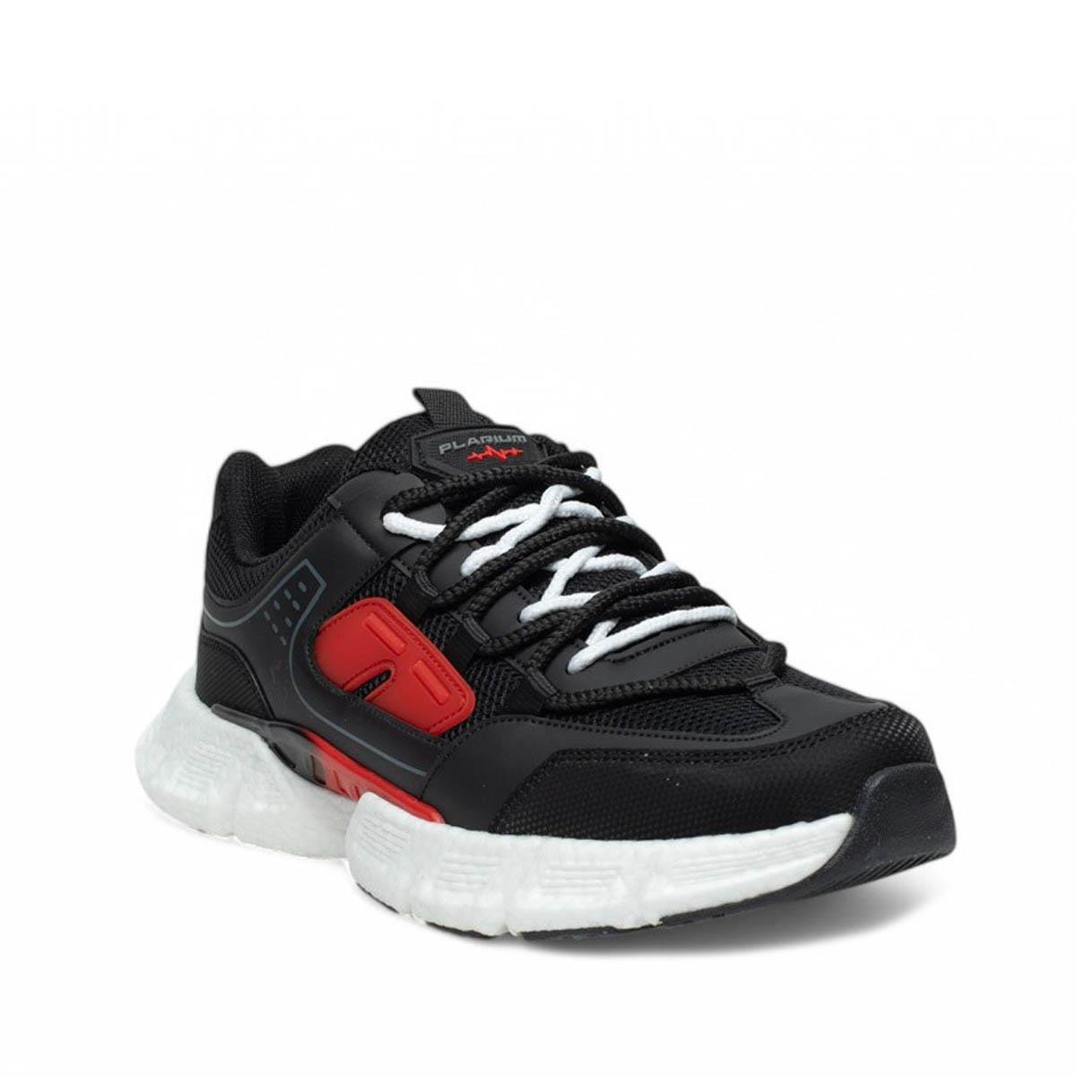 PlarıumPlarium Erkek 024 Anorak Siyah Kırmızı