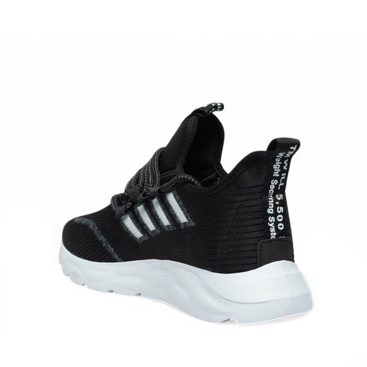 RacıngRacing Erkek 034 Triko Siyah Beyaz