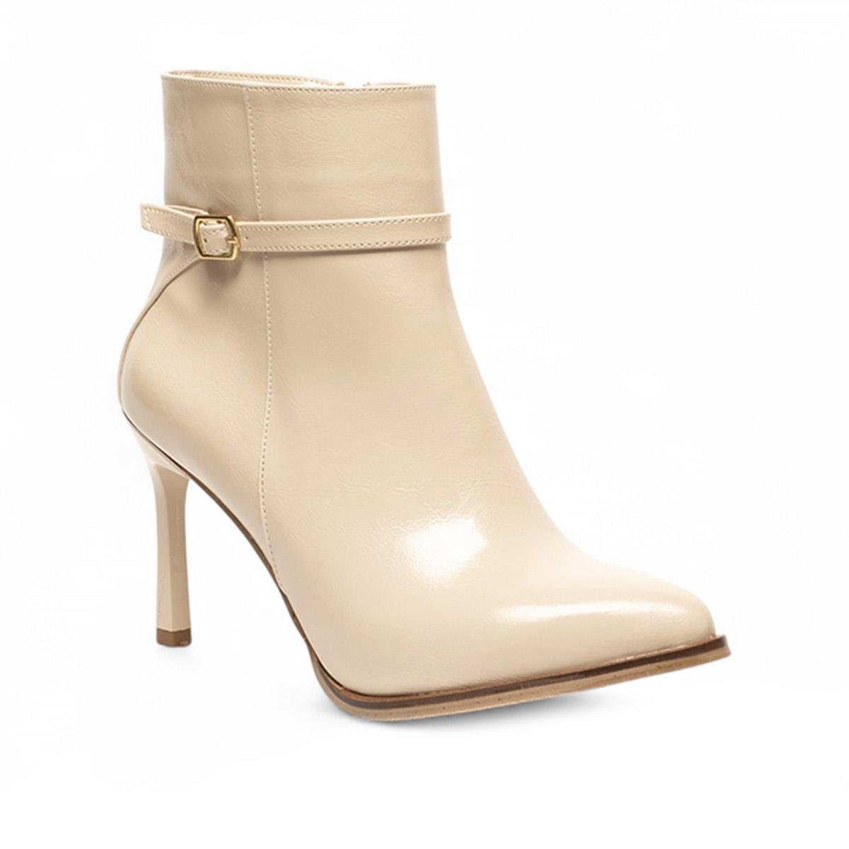 RenasRenas Zenne Bot Topuklu 13500 Rustik Bej