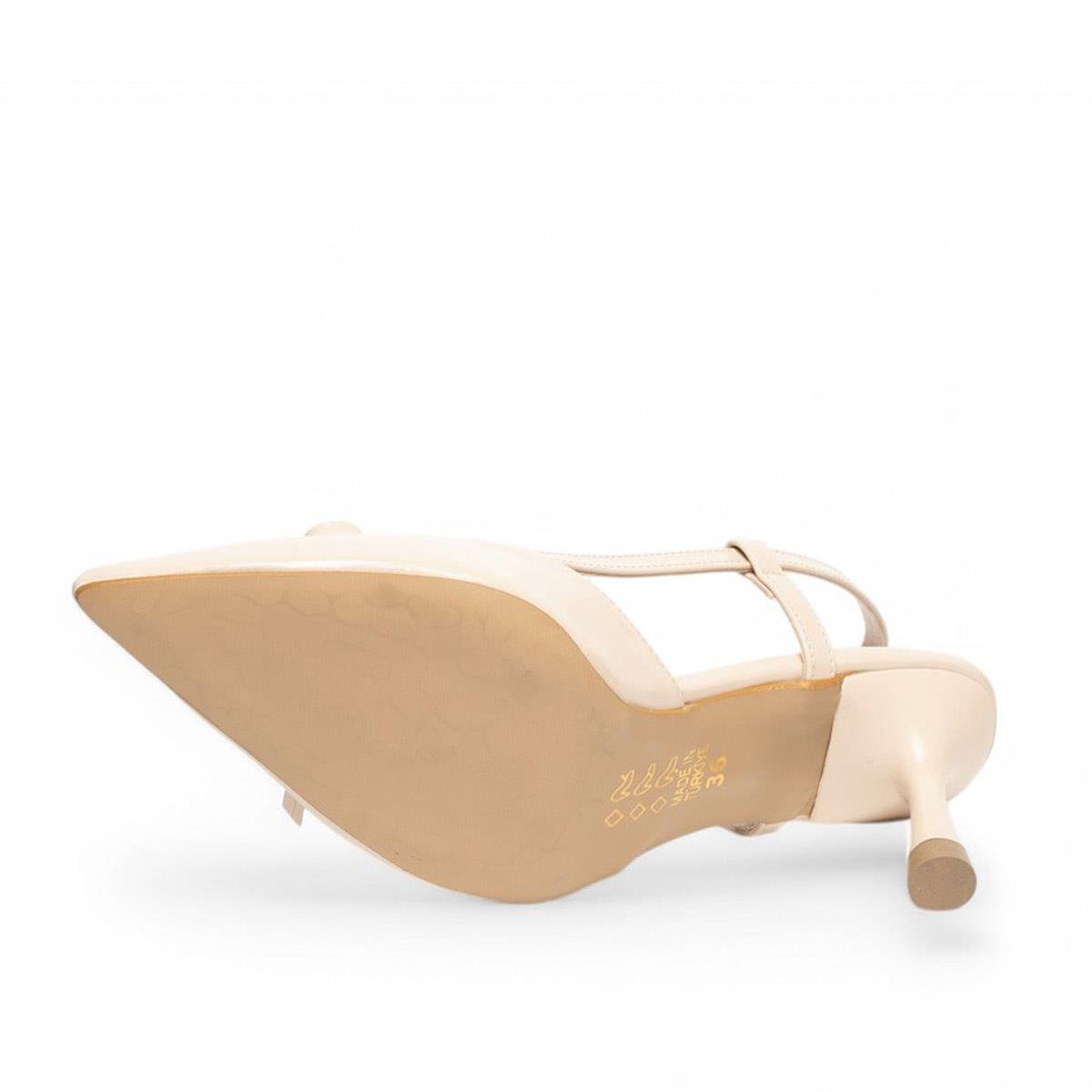 RenasRenas Zenne Stiletto 2022 Rugan Bej