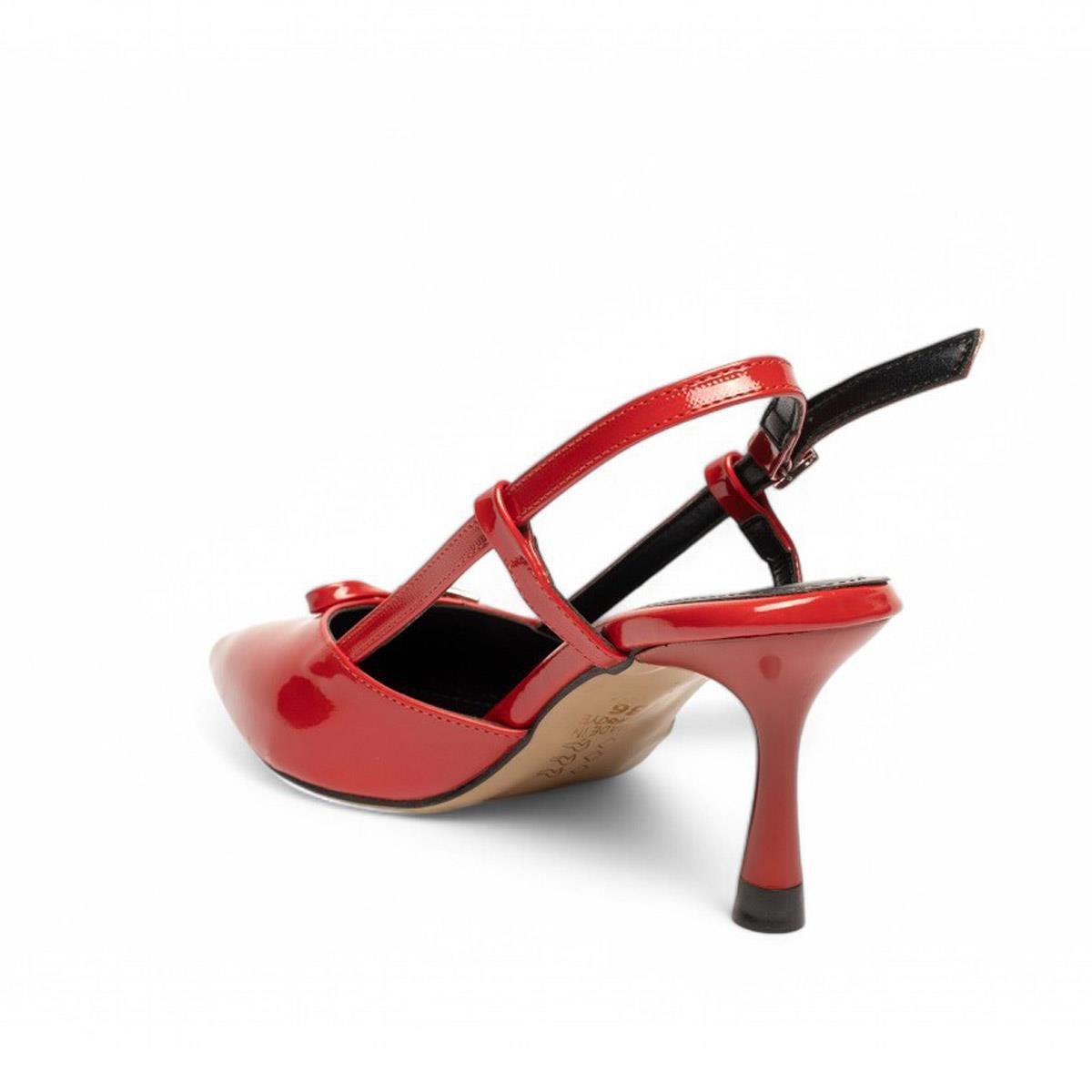 RenasRenas Zenne Stiletto 2022 Rugan Kırmızı