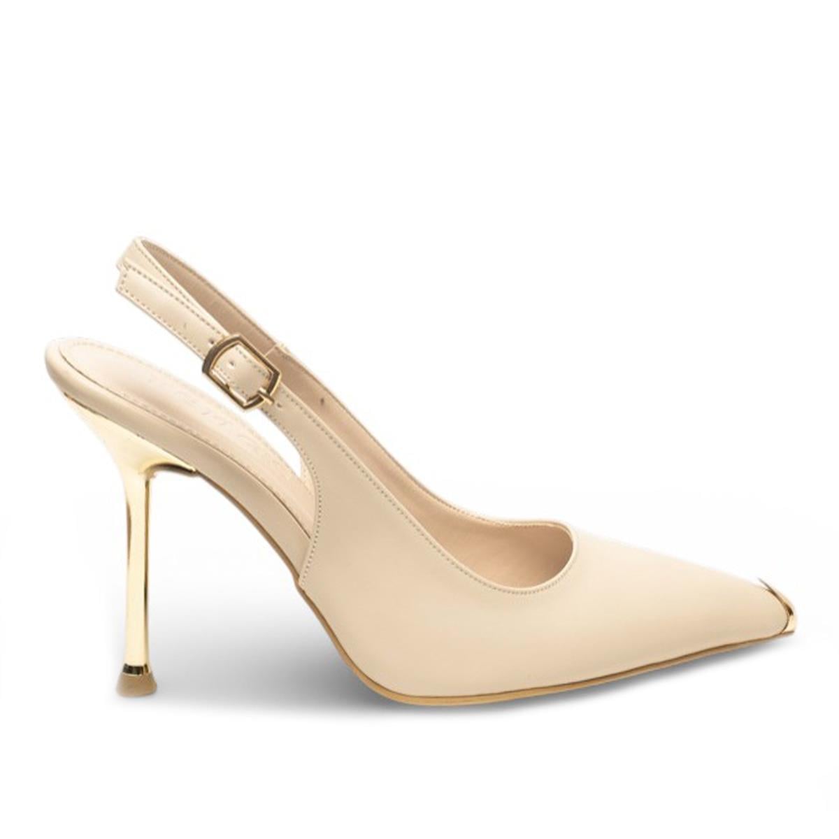 RenasRenas Zenne Stiletto 3303 Cilt Bej