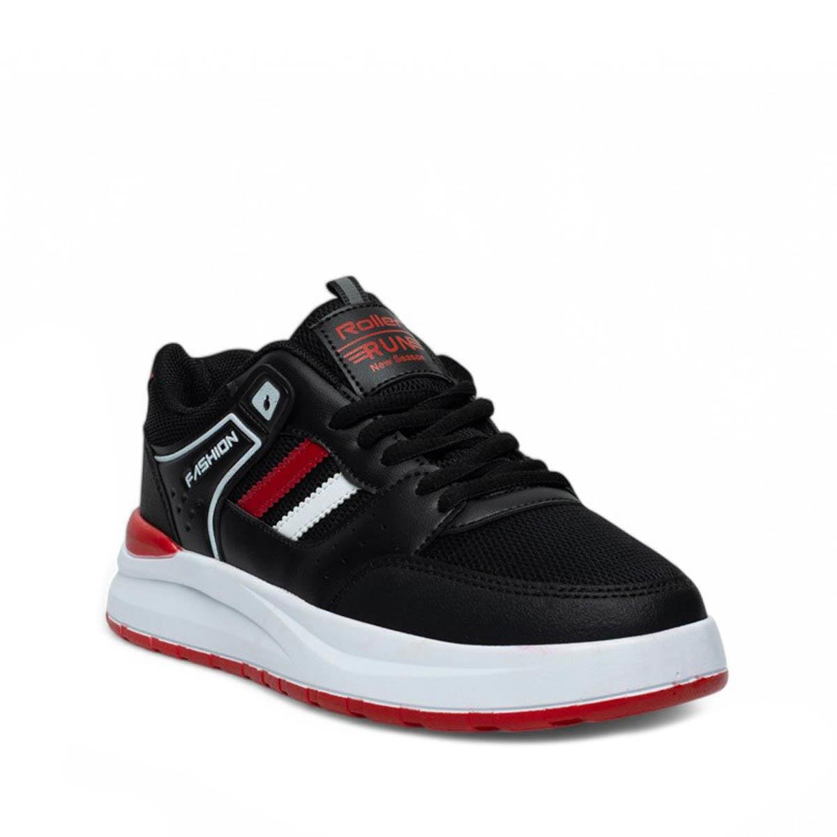 RollerRoller Erkek 019 Anorak Siyah Kırmızı