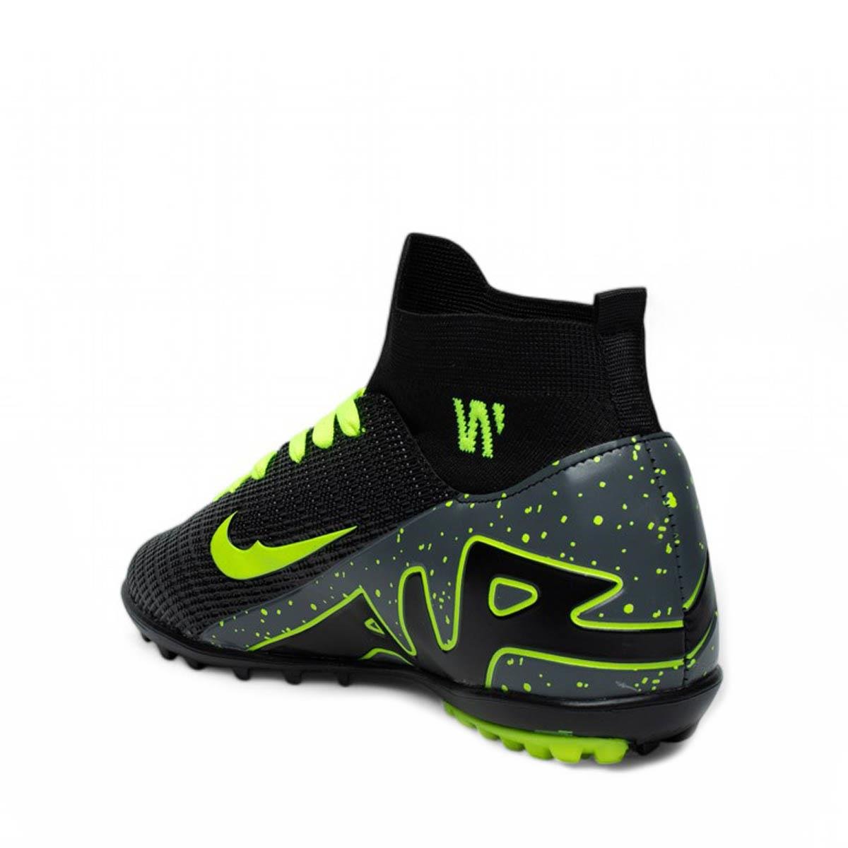 WalkedWalked Erkek 025 Halı Saha Siyah Sarı