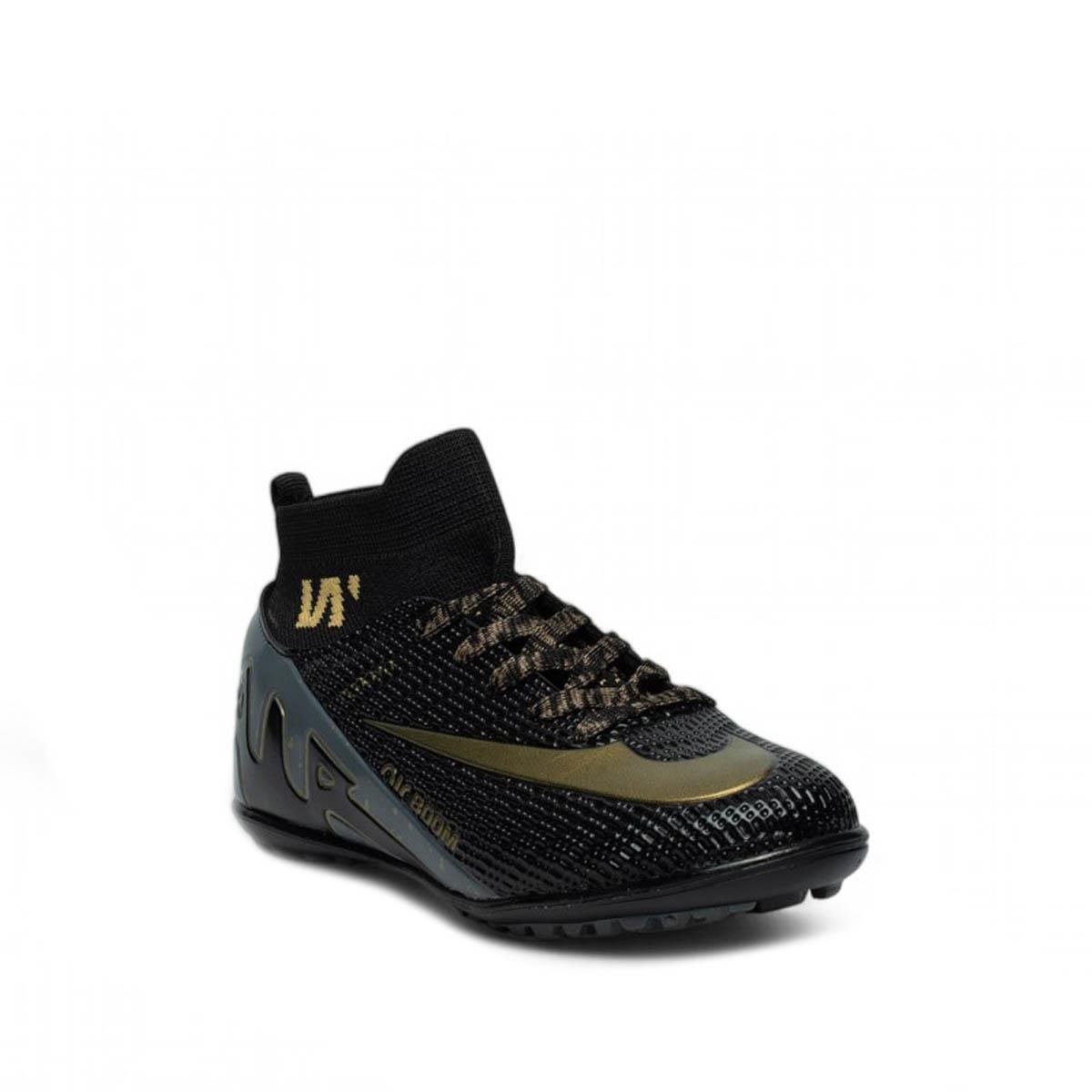 WalkedWalked Filet 025 Halı Saha Siyah Altın