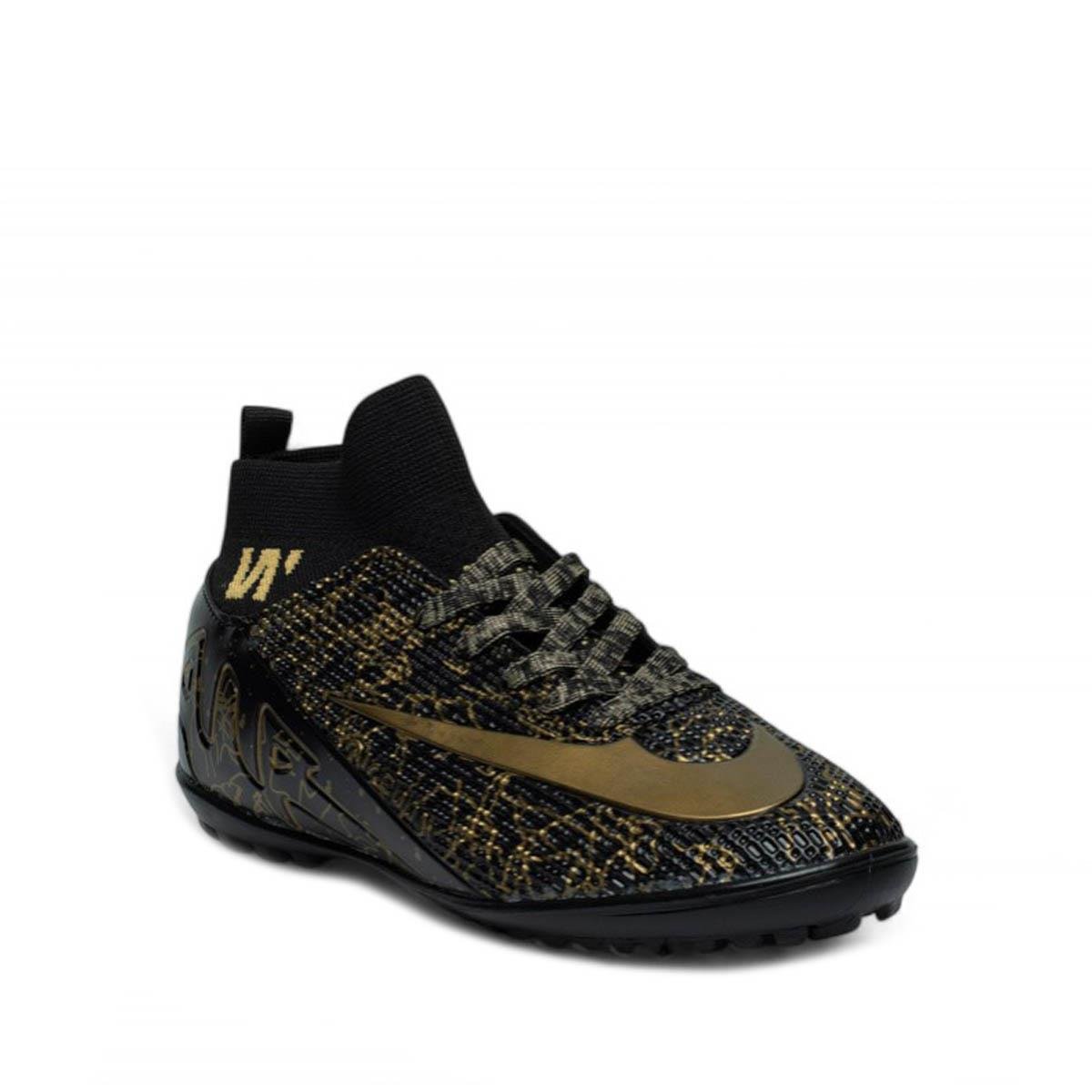 WalkedWalked Garson 041 Halı Saha Siyah Altın