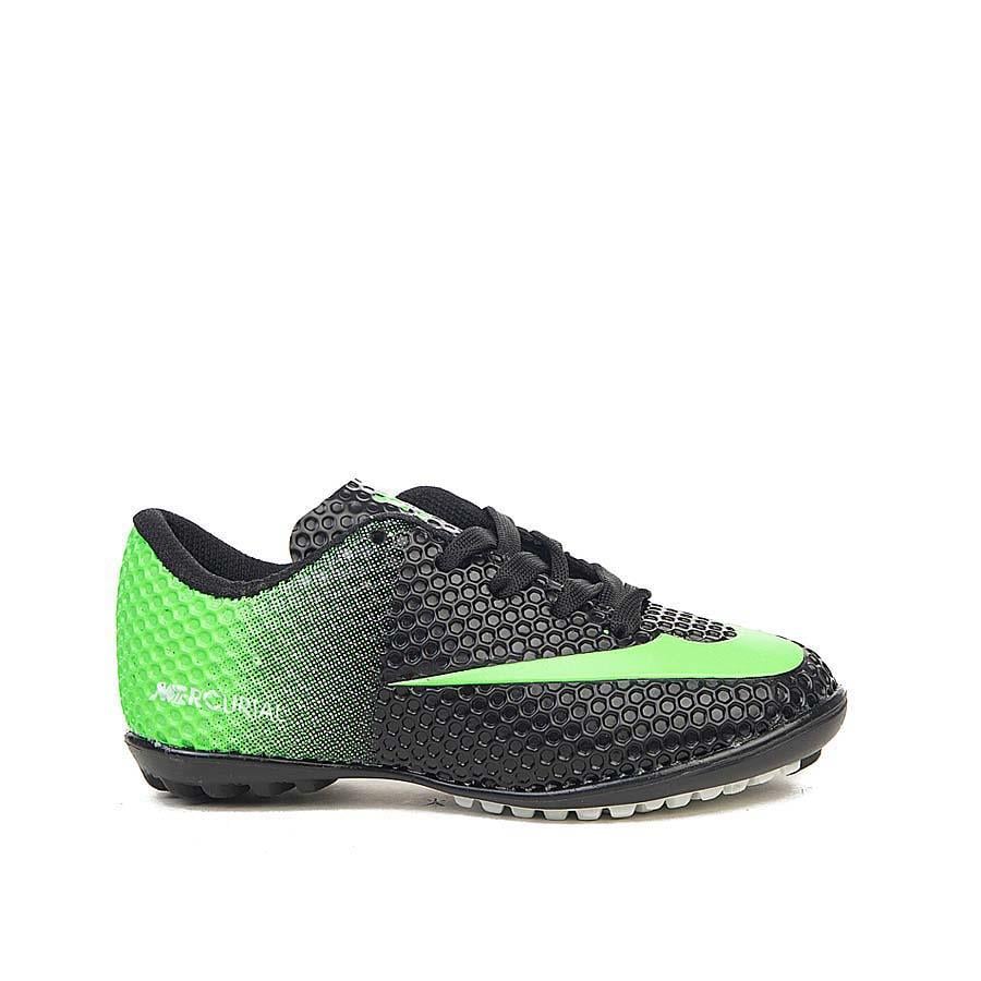 WalkedWalked Patik 401 Halı Saha Siyah yeşil