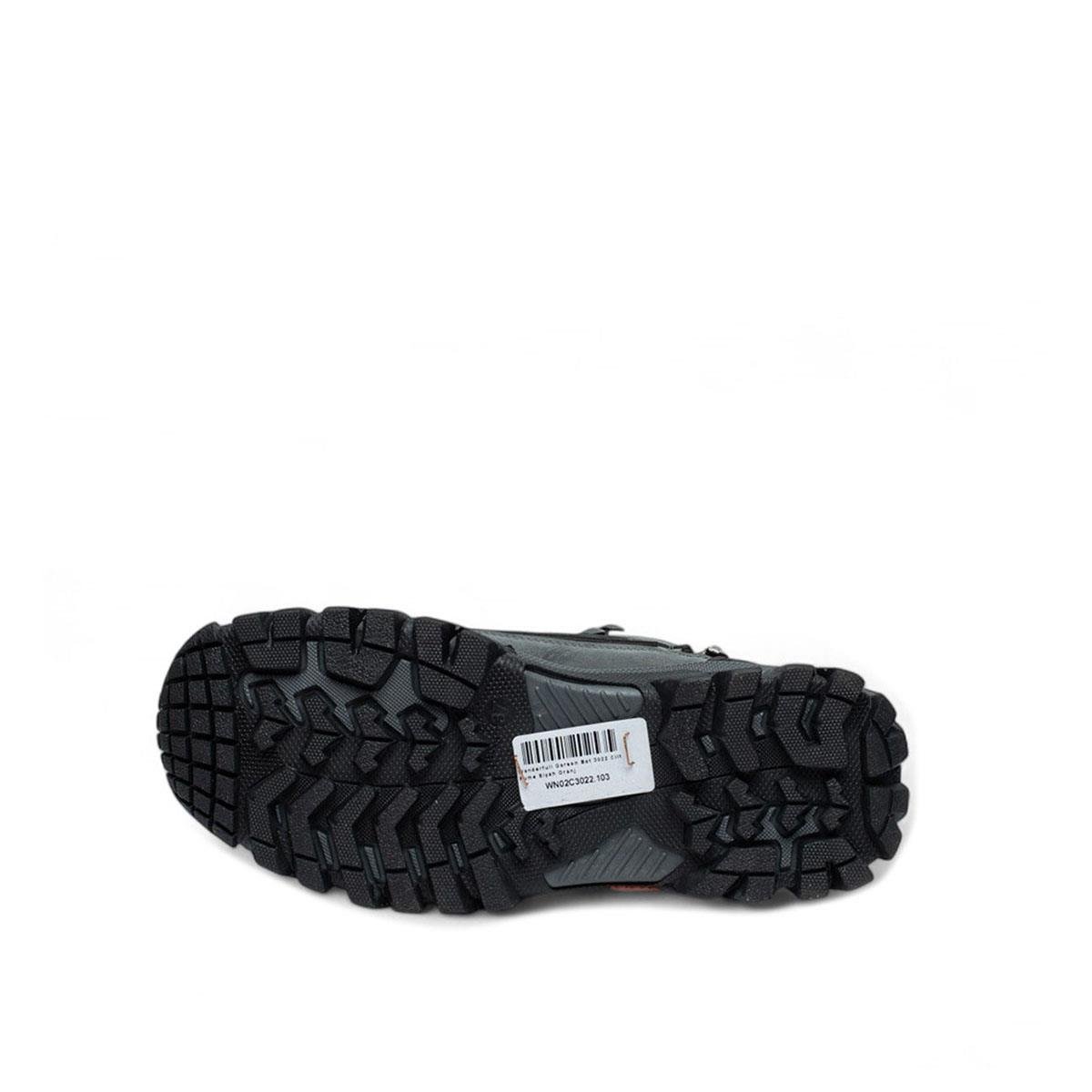 WanderfullWanderfull Garson Bot 3022 Cilt Füme Siyah Oranj