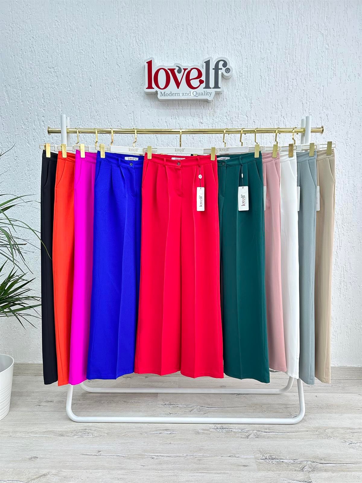 Palazzo Bol Paça Pantolon