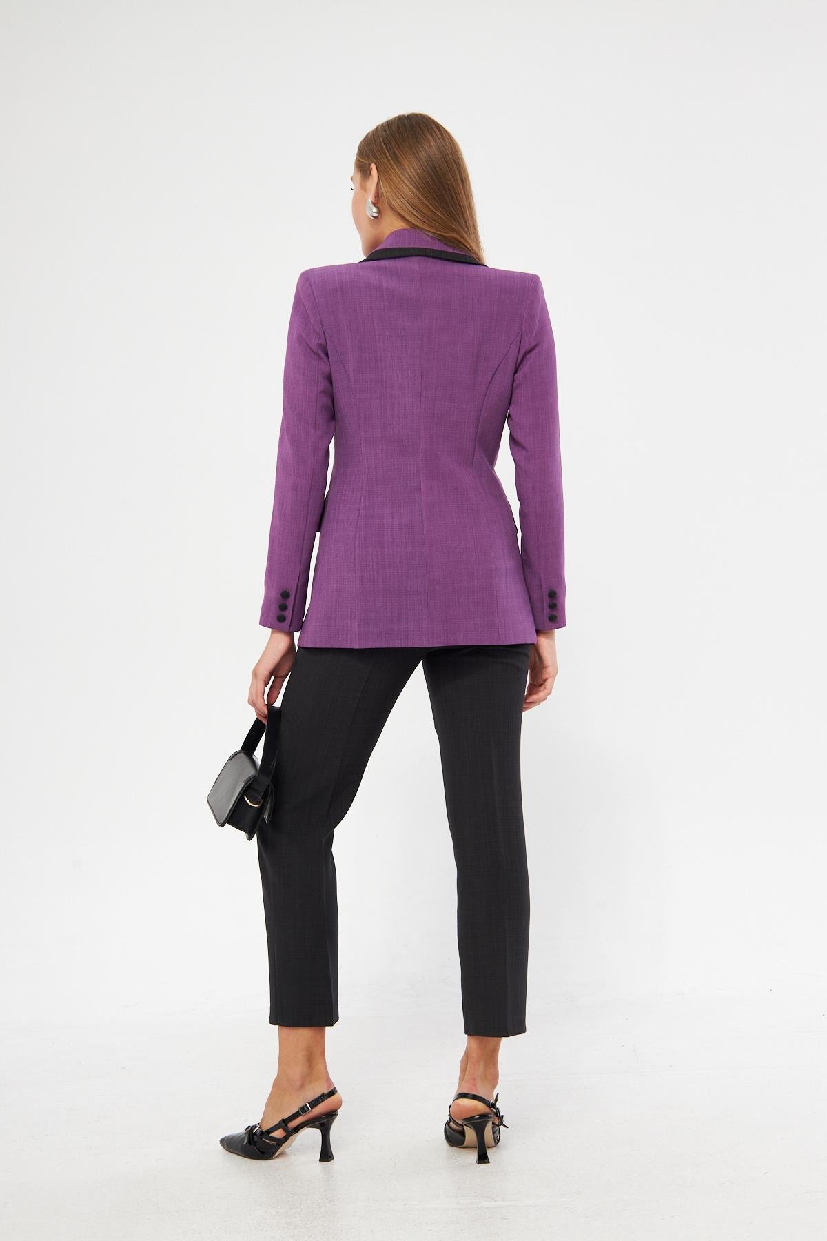 Yakası Siyah Şerit Pandora Takım