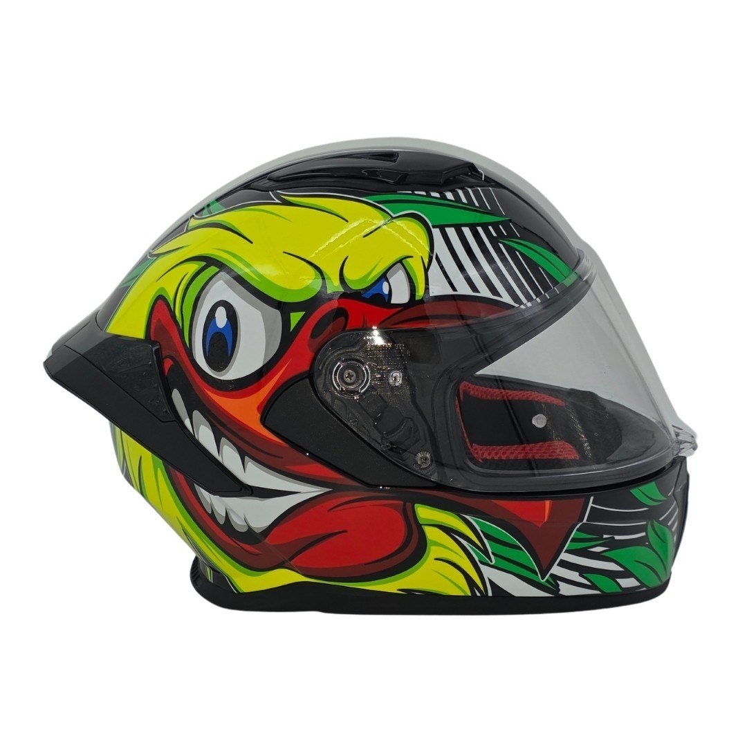 Arwic Çocuk Fullface Motosiklet Kaskı AR931 DUCK Güneş Vizörlü ECE-R 22.06