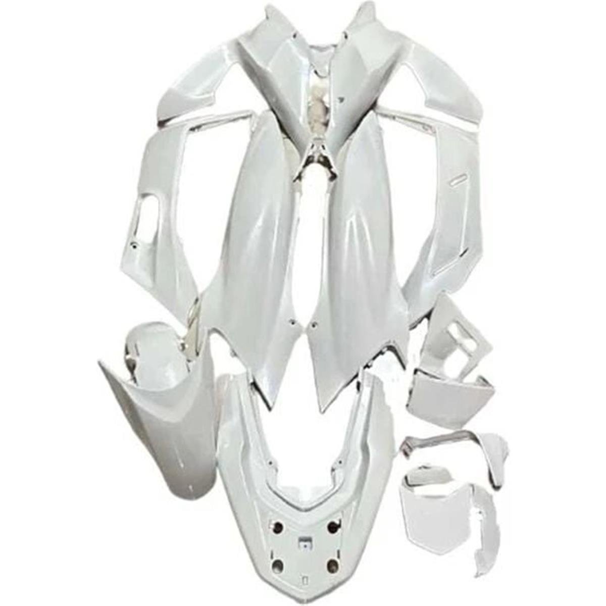 Honda Pcx Grenaj Seti Boyalı Renkli Parça Beyaz Yan Sanayi 2018-2020