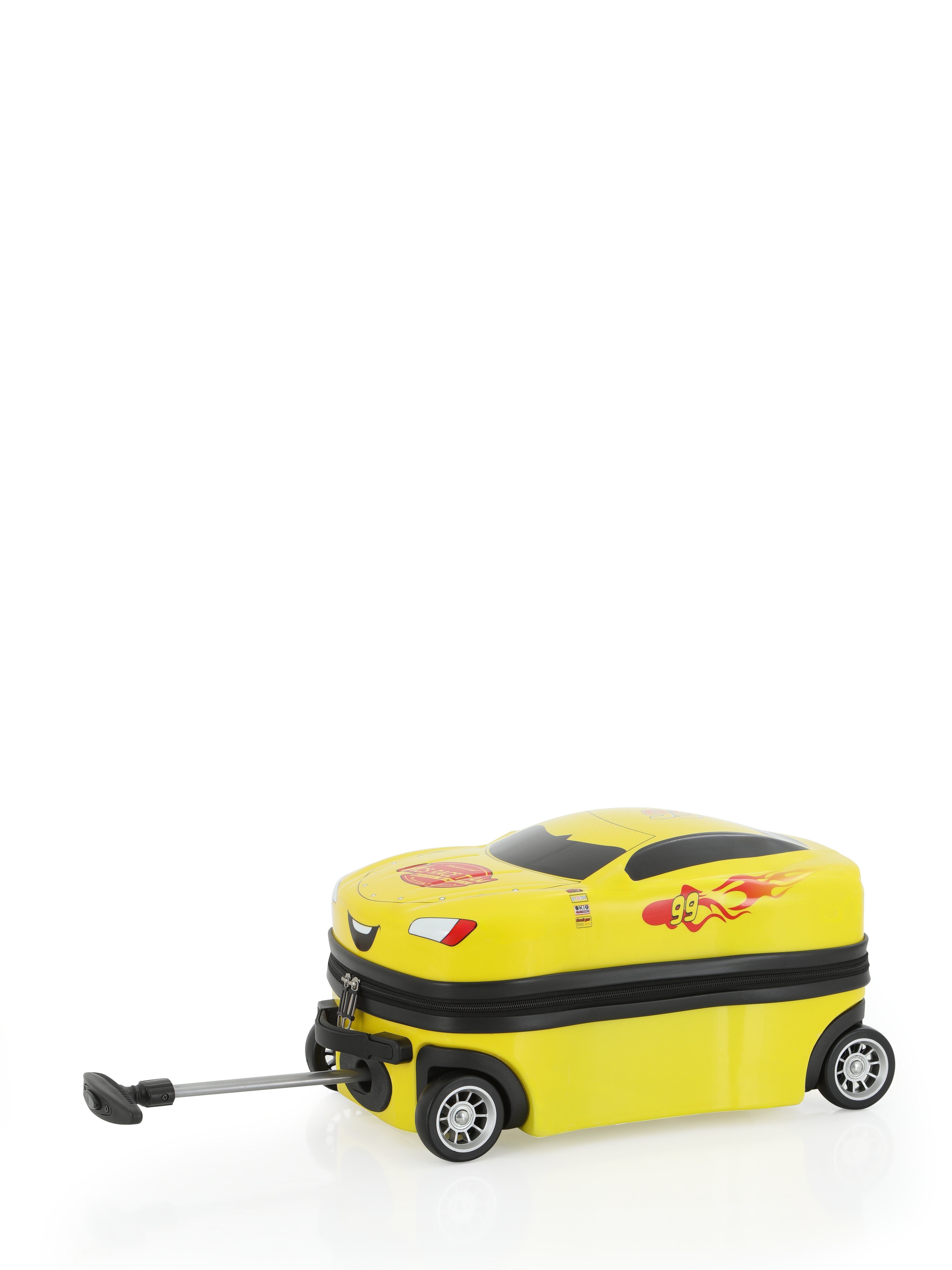 V306 ÇOCUK VALİZ-YELLOW CAR