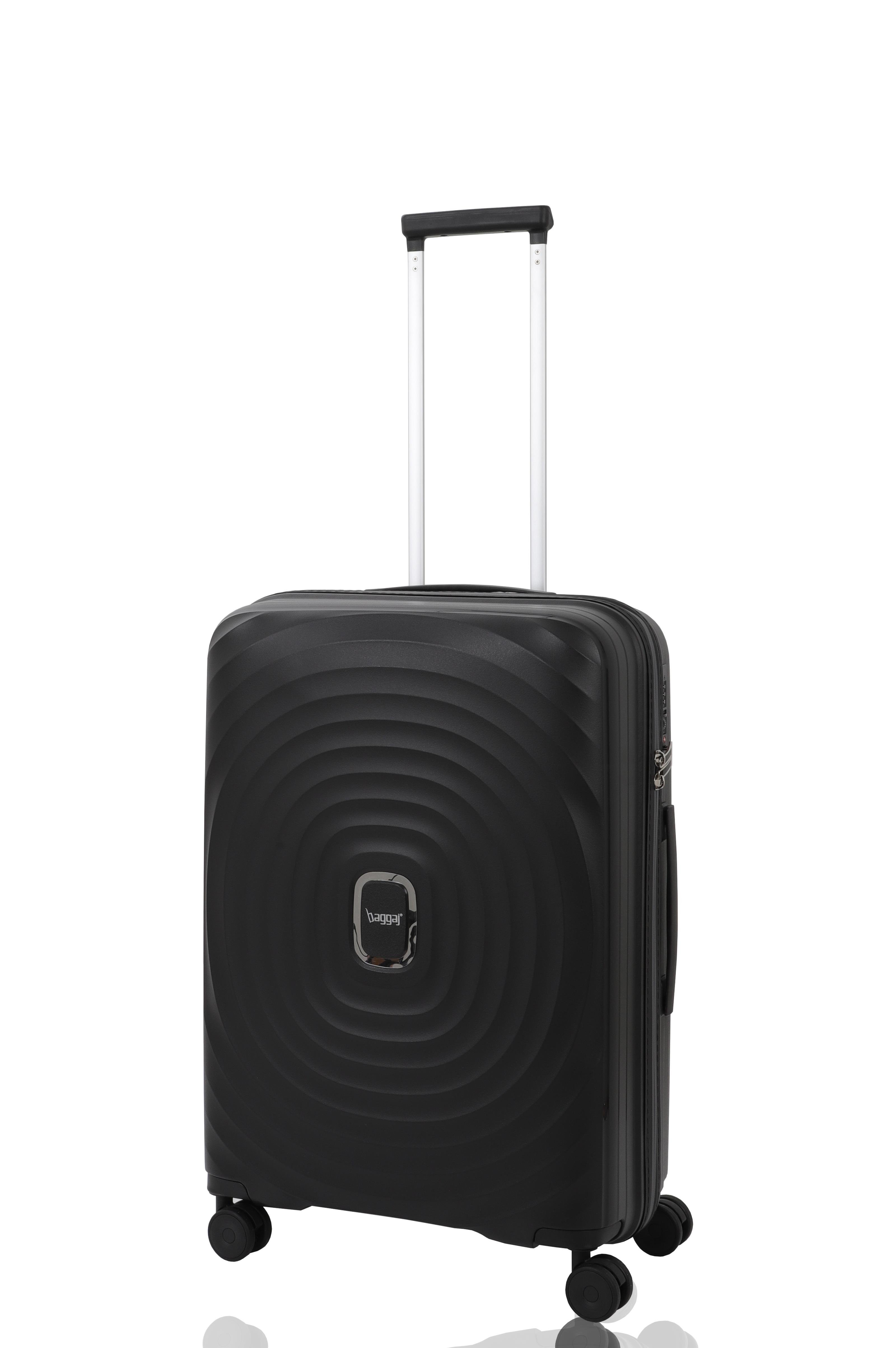 V2407 POLİCARBON VALİZ SİYAH SET