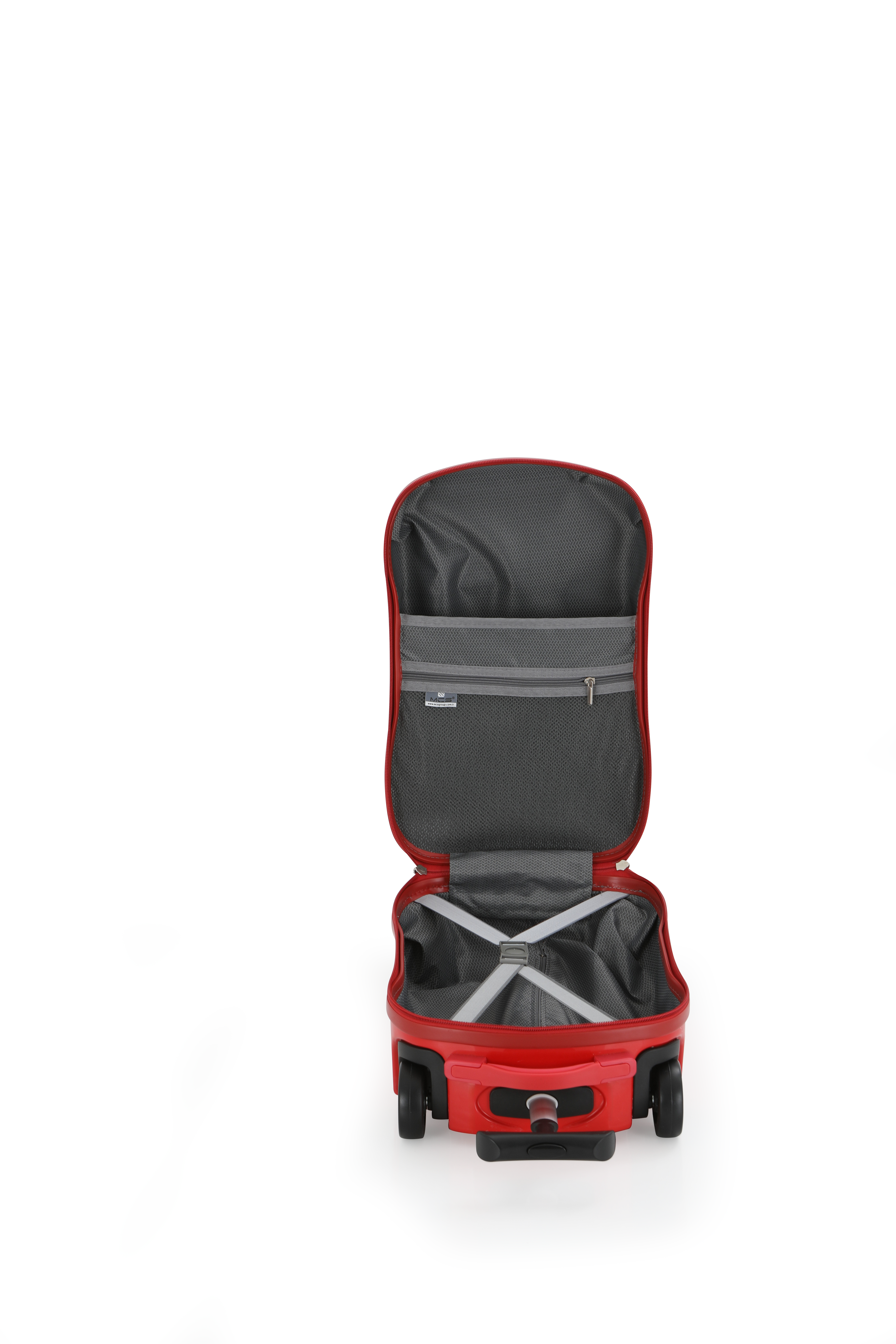 V306 ÇOCUK VALİZ-ROCKET CAR KIRMIZI