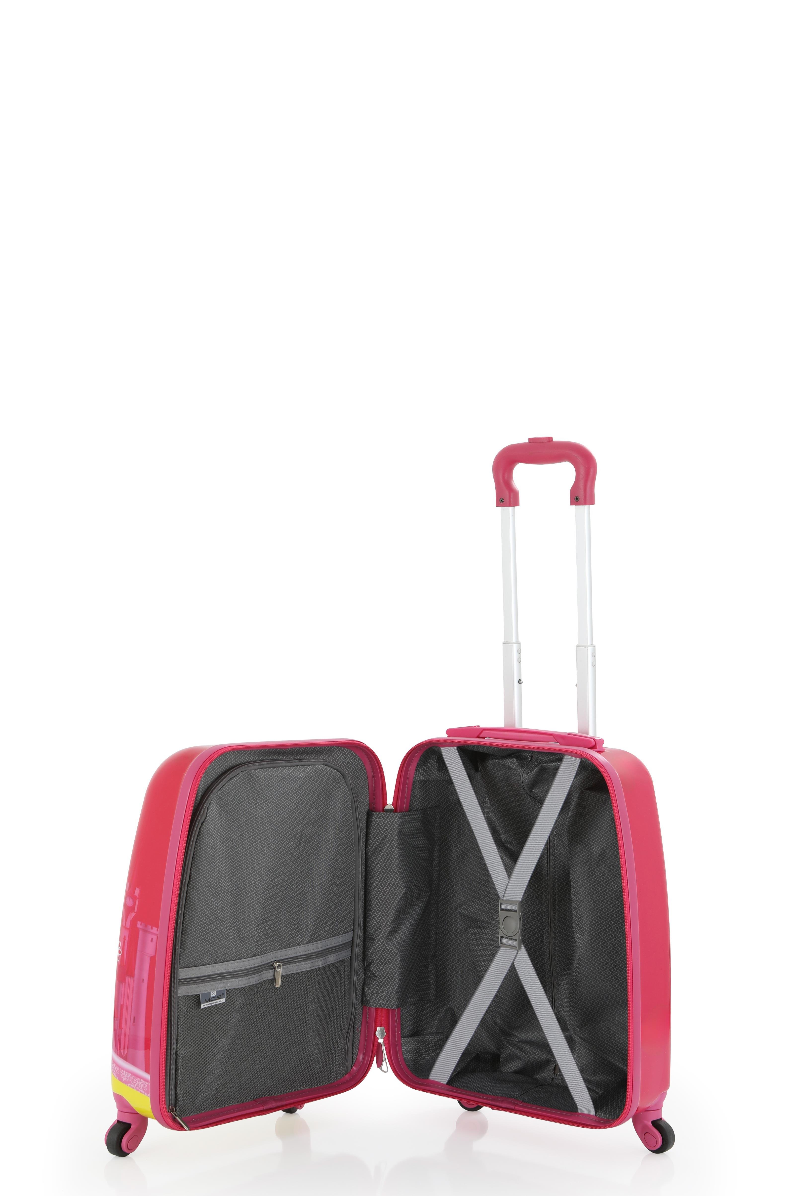 V307 ABS ÇOCUK VALİZ-FUŞYA NELY GİRL