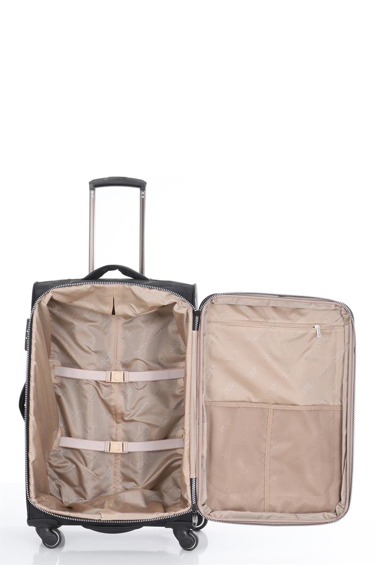 Baggaj Lüx Kumaş Valiz V121 55 CM