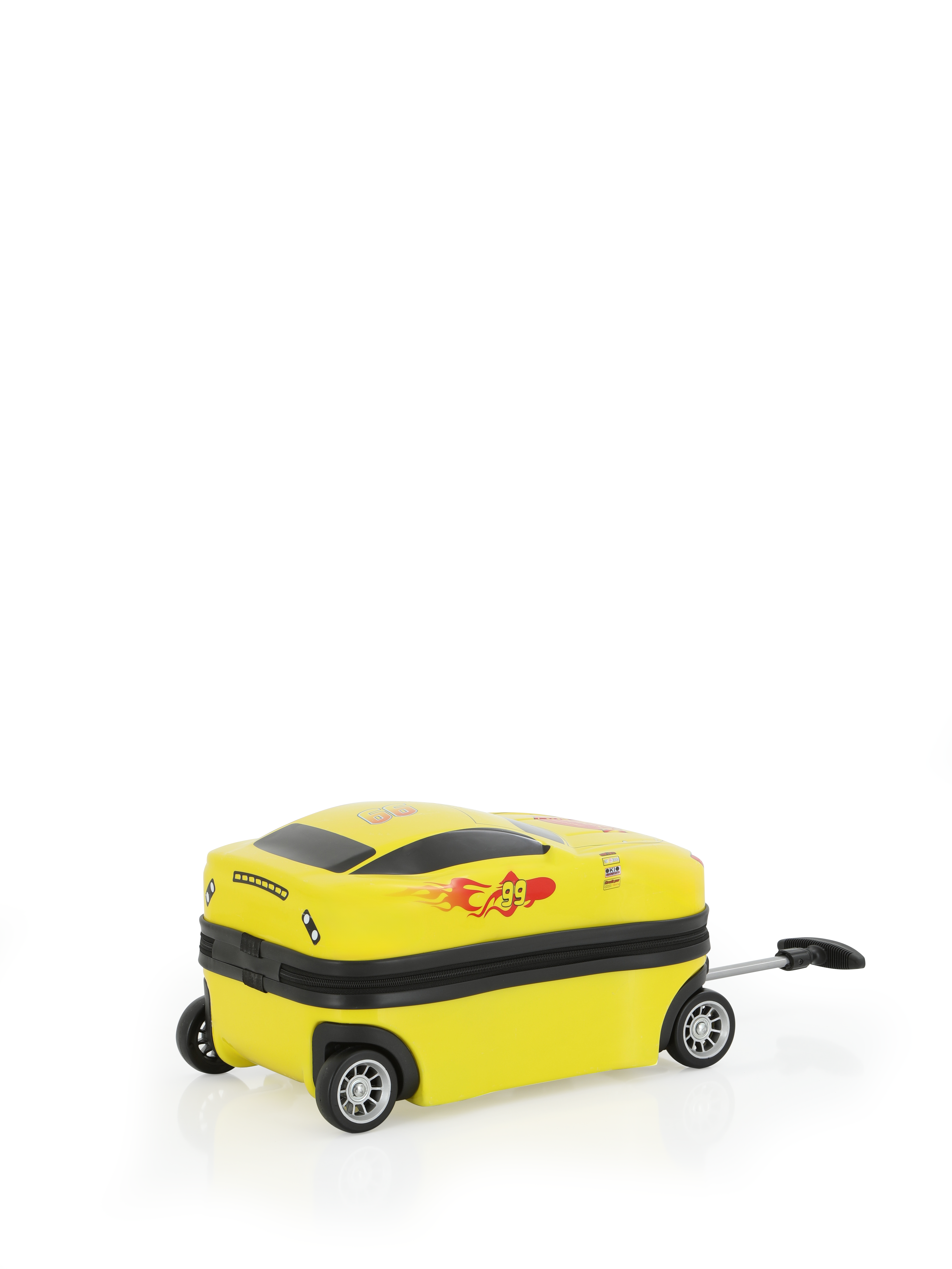 V306 ÇOCUK VALİZ-YELLOW CAR