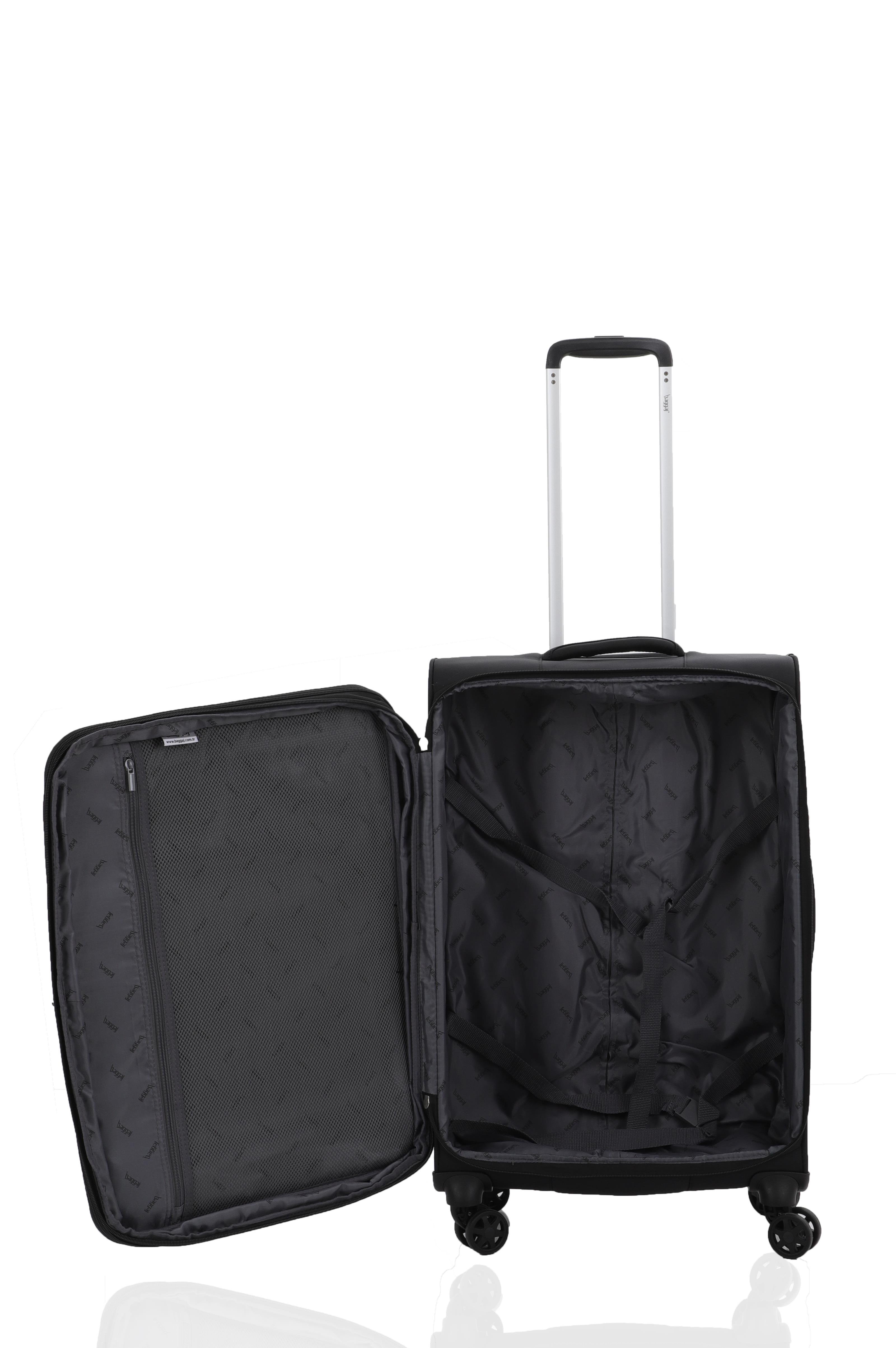 Baggaj V2411 super lıght siyah set