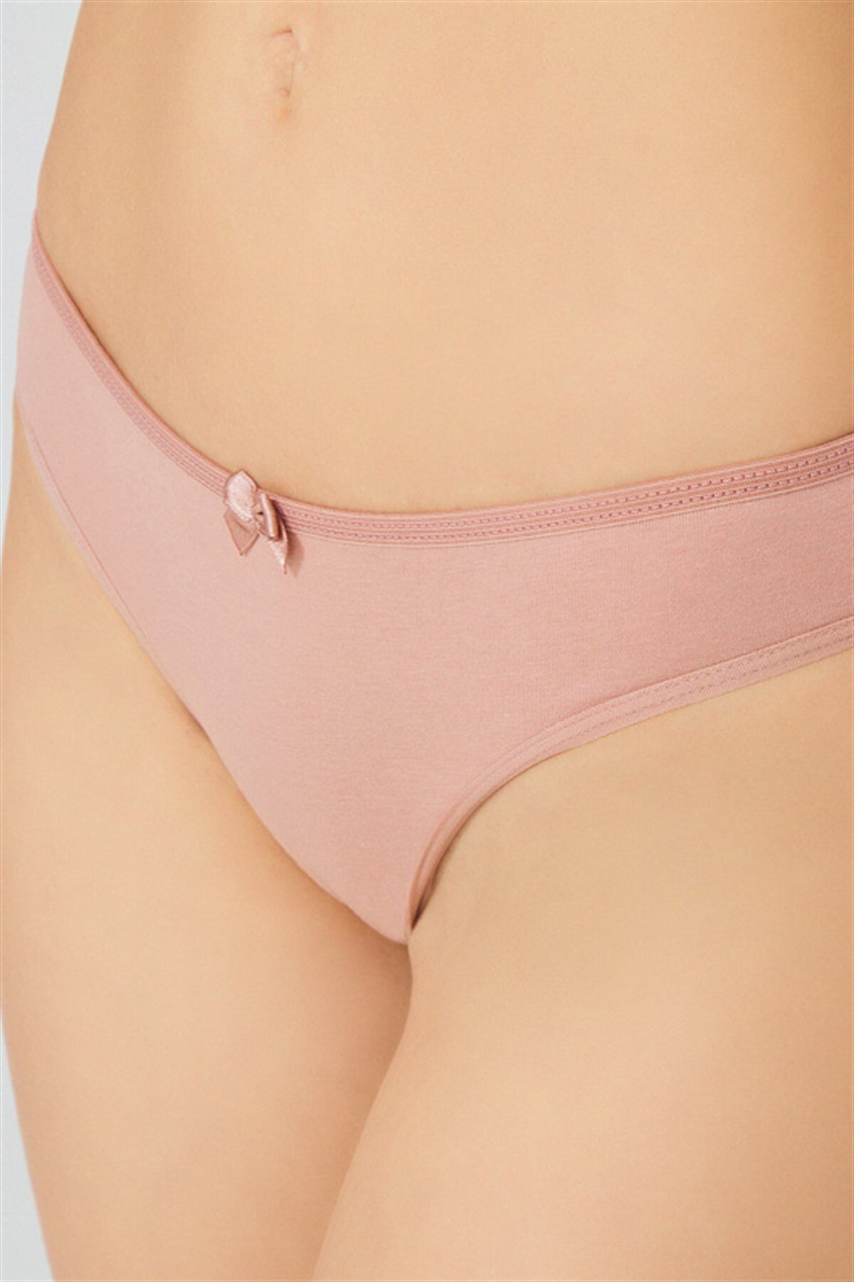 Basic Pamuklu Kadın Bikini Külot 3'lü Paket - 5