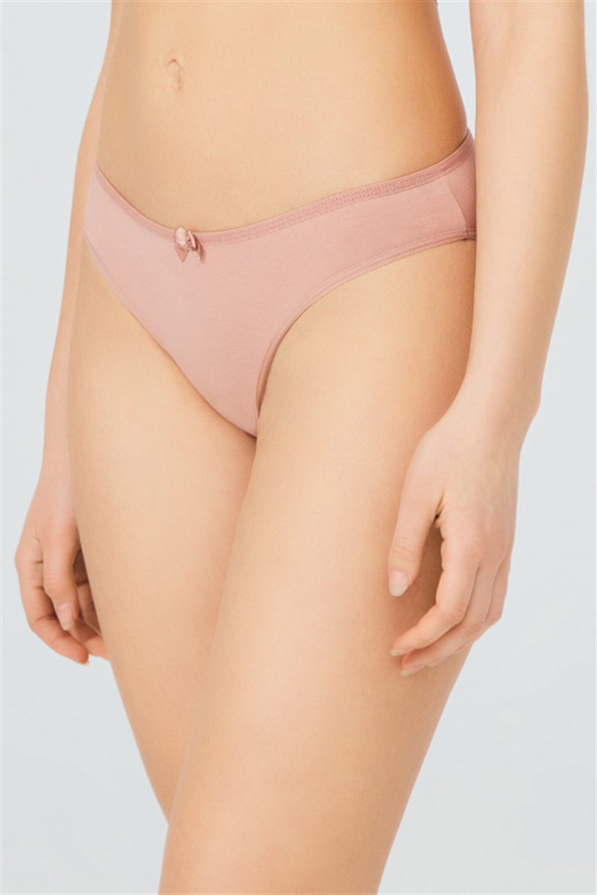 Basic Pamuklu Kadın Bikini Külot 3'lü Paket - 5