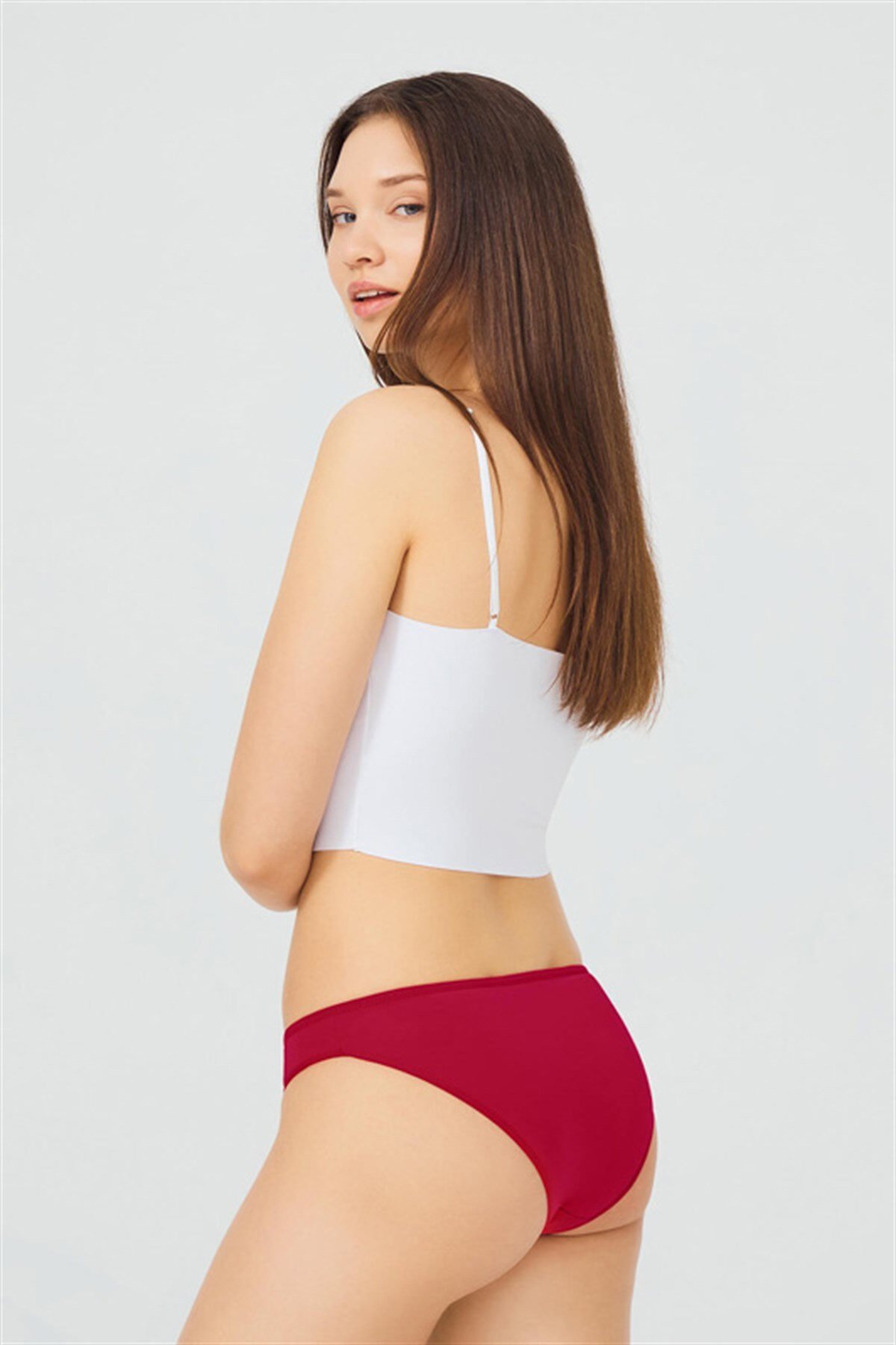 Basic Pamuklu Kadın Bikini Külot 3'lü Paket - 2