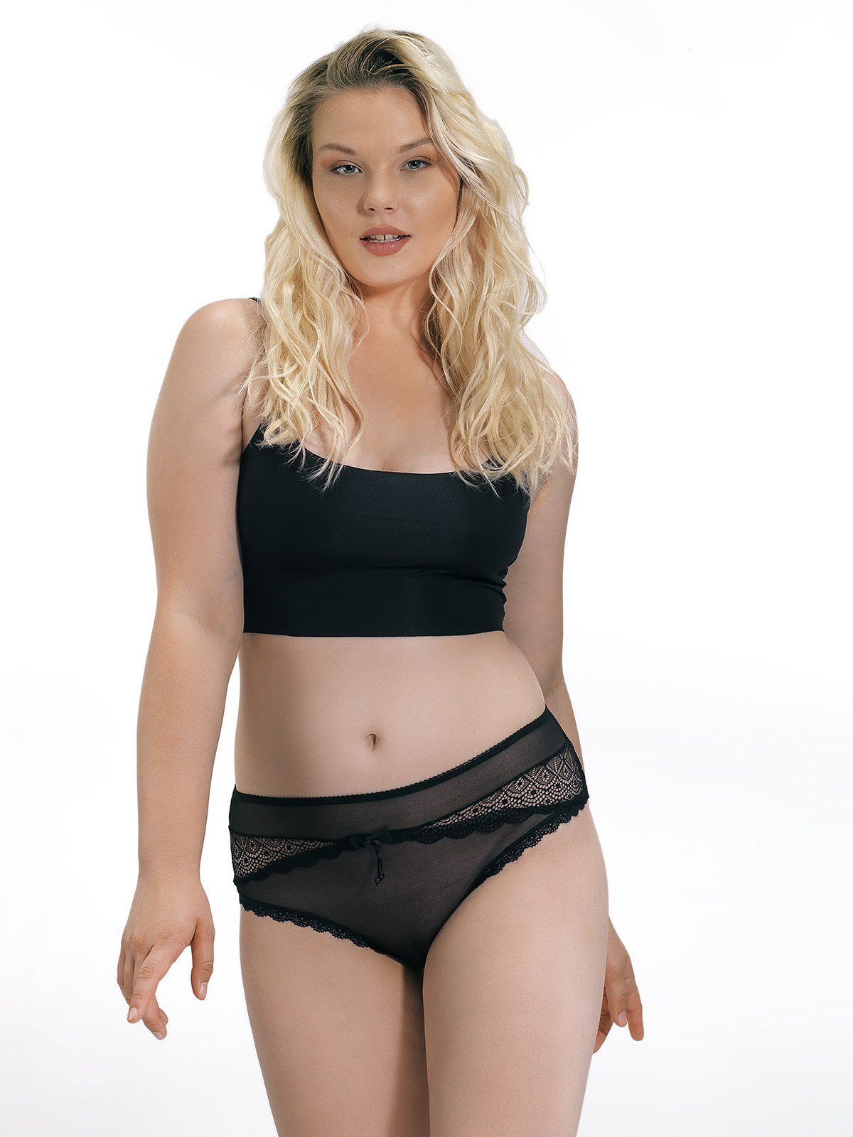 Şık Dantelli Big Size Bikini Külot (CH44781110SY)